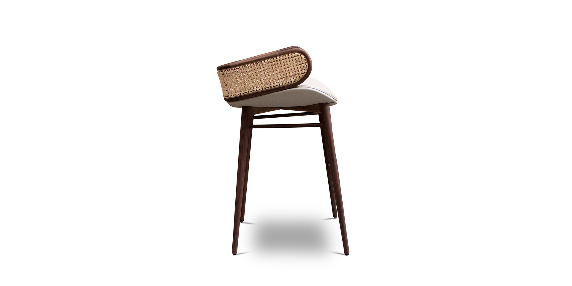 MUDHIF BAR STOOL Side View ALMA de LUCE