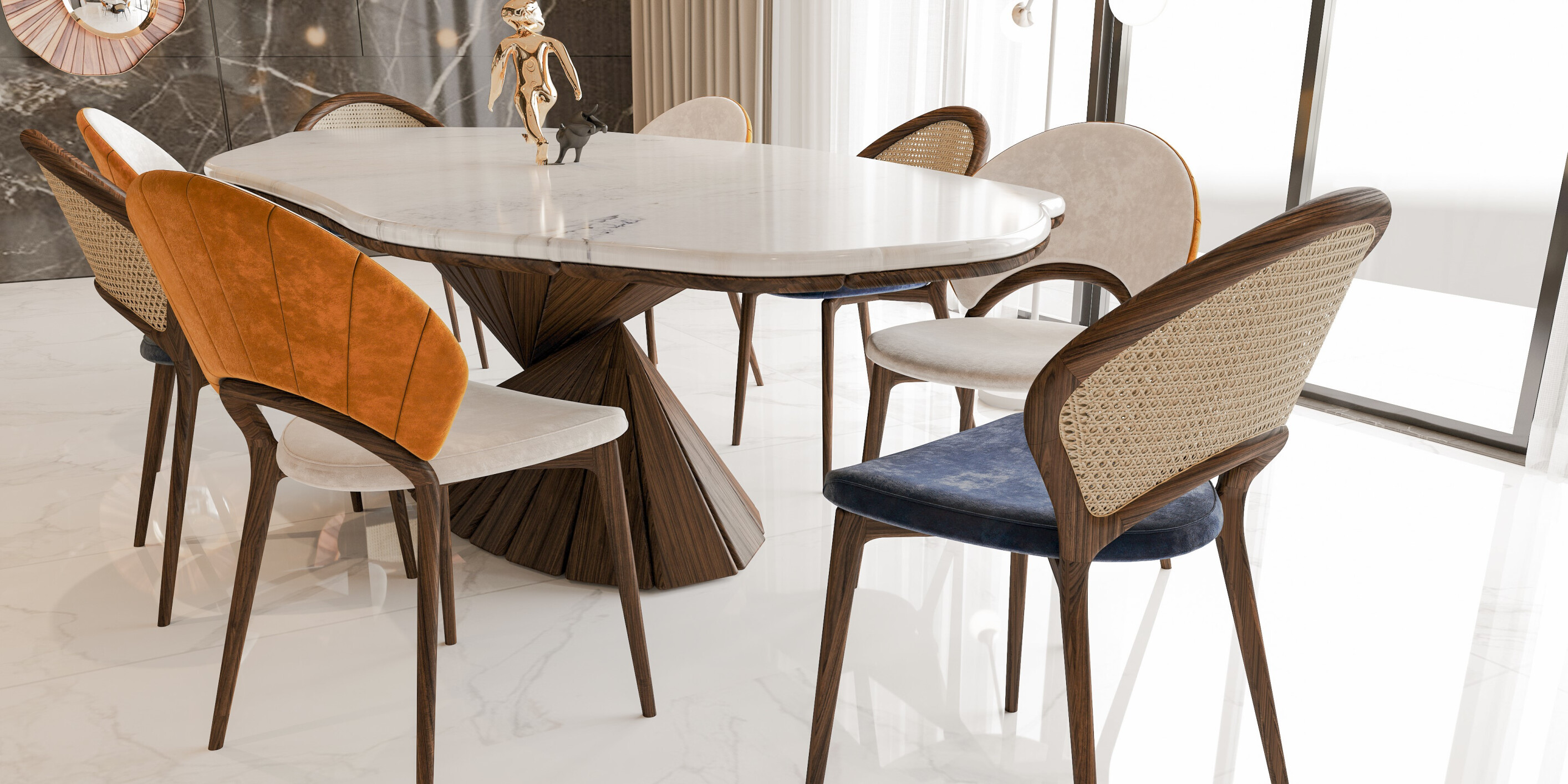 Ambiente 127_DinningRoom with Quat Tay chair2