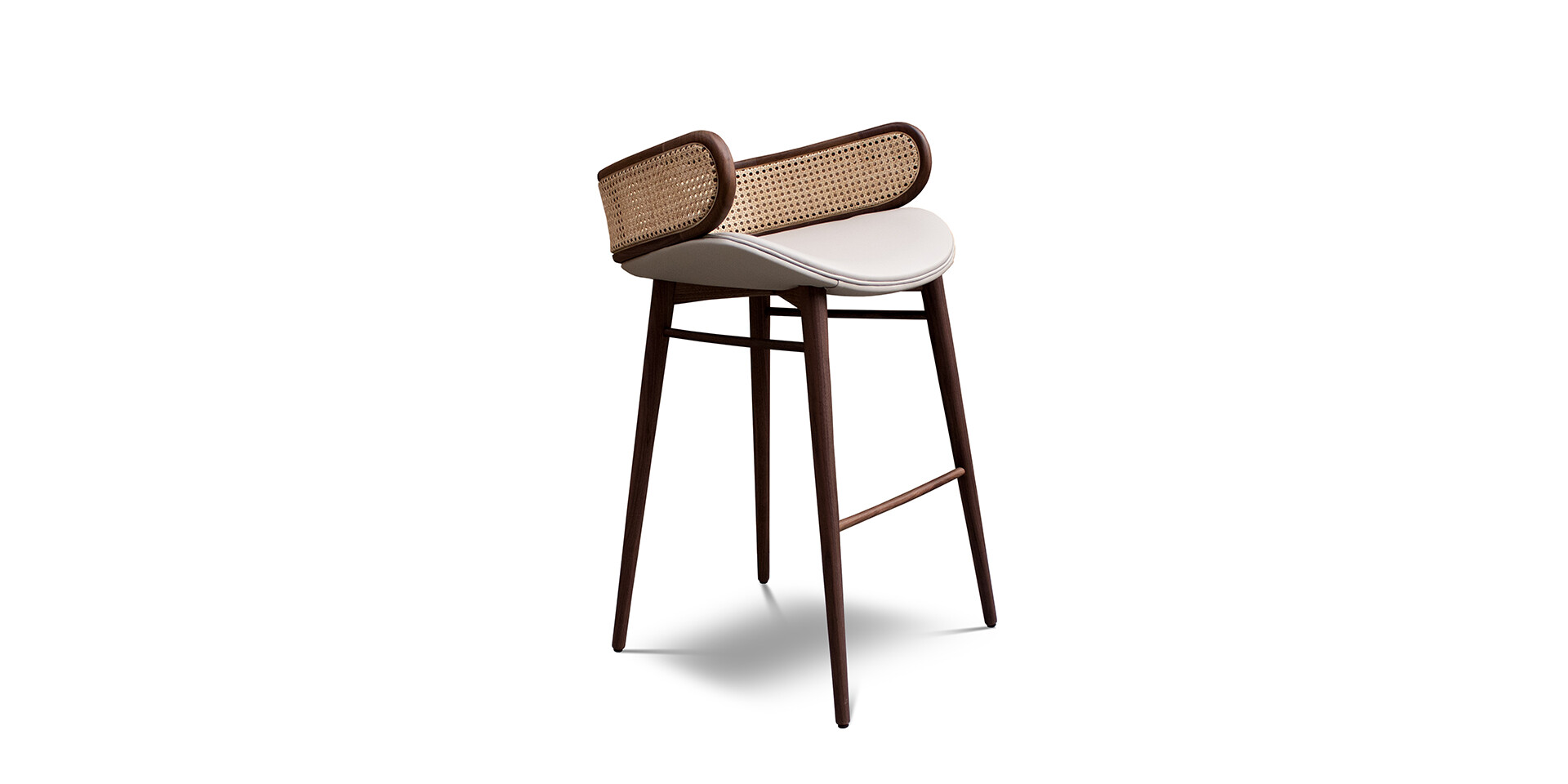 MUDHIF BAR STOOL Perspective View ALMA de LUCE