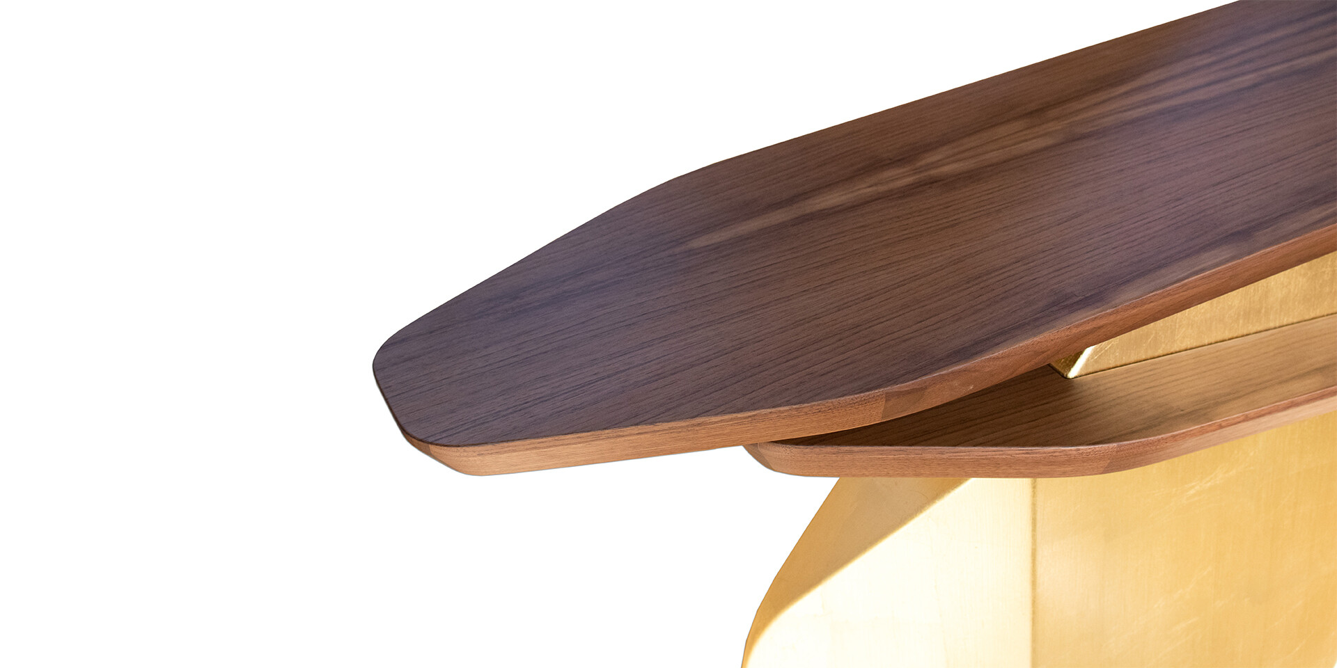 ANTA DA ARCA CONSOLE Walnut wood Detail View ALMA de LUCE