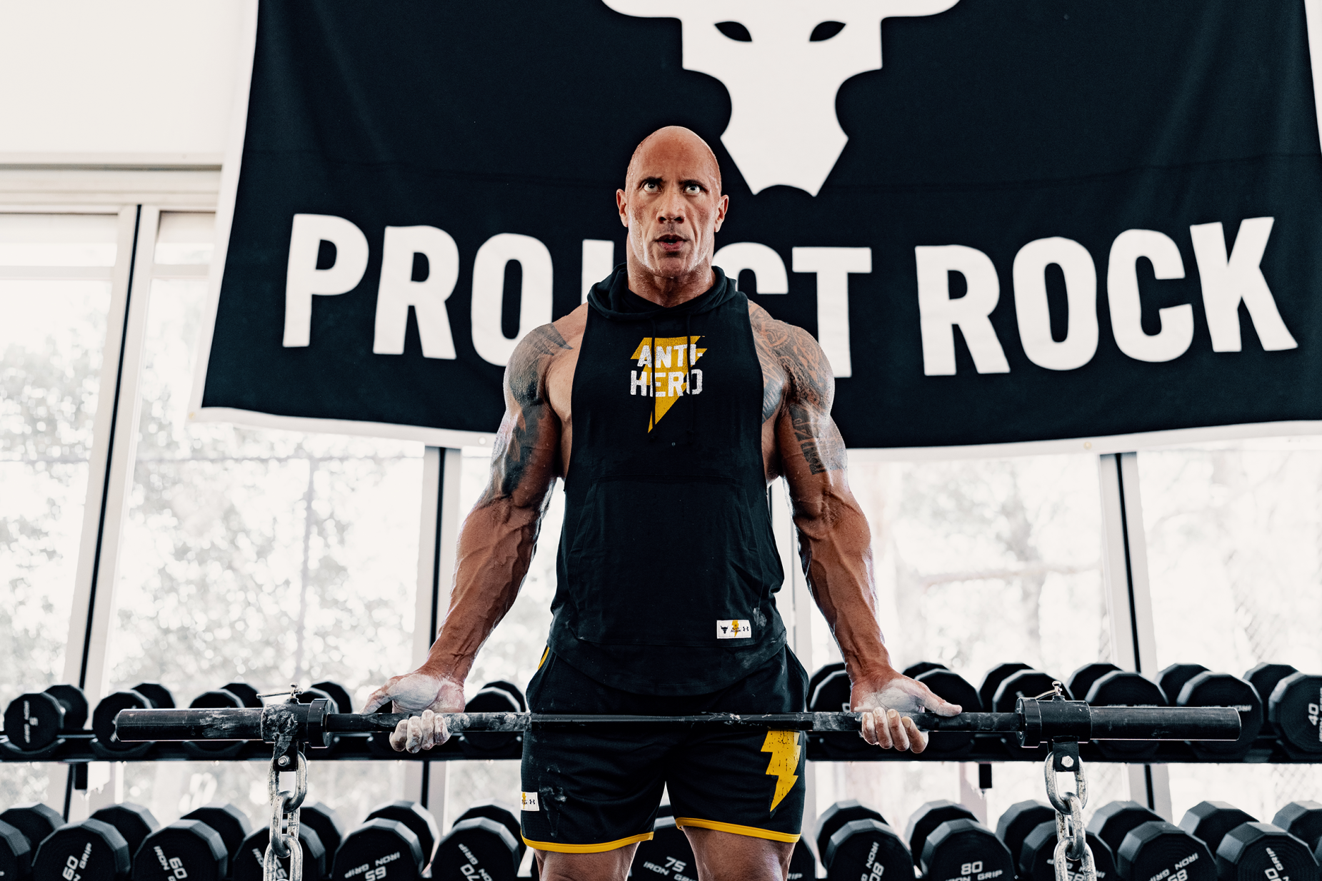 MEU CORPO FALA POR MIM: DIETA E TREINO DO THE ROCK PARA O FILME