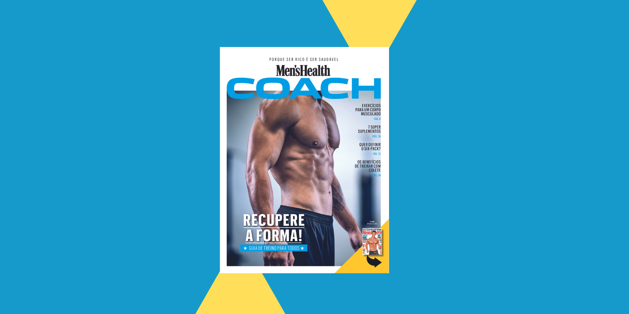 a treinar COACH grátis com a Men’s Health deste mês Men's