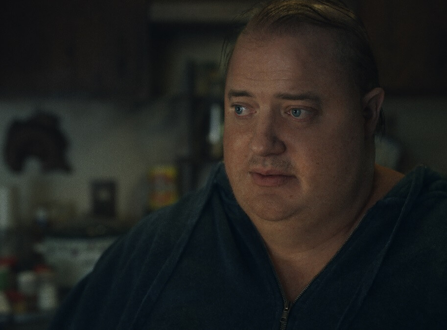 The Whale Brendan Fraser emociona em trailer de filme sobre professor obeso foto