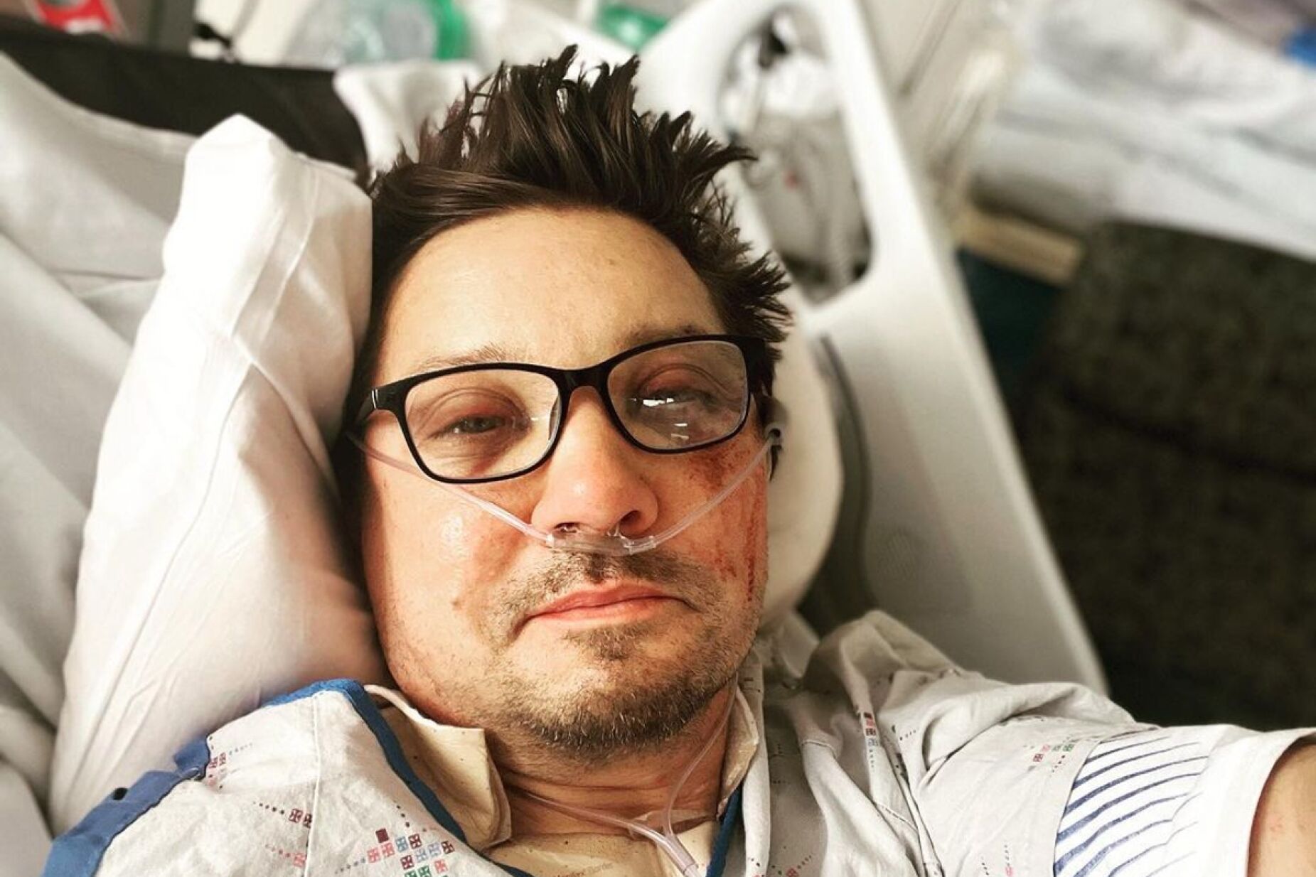 As primeiras palavras de Jeremy Renner ap&oacute;s o acidente