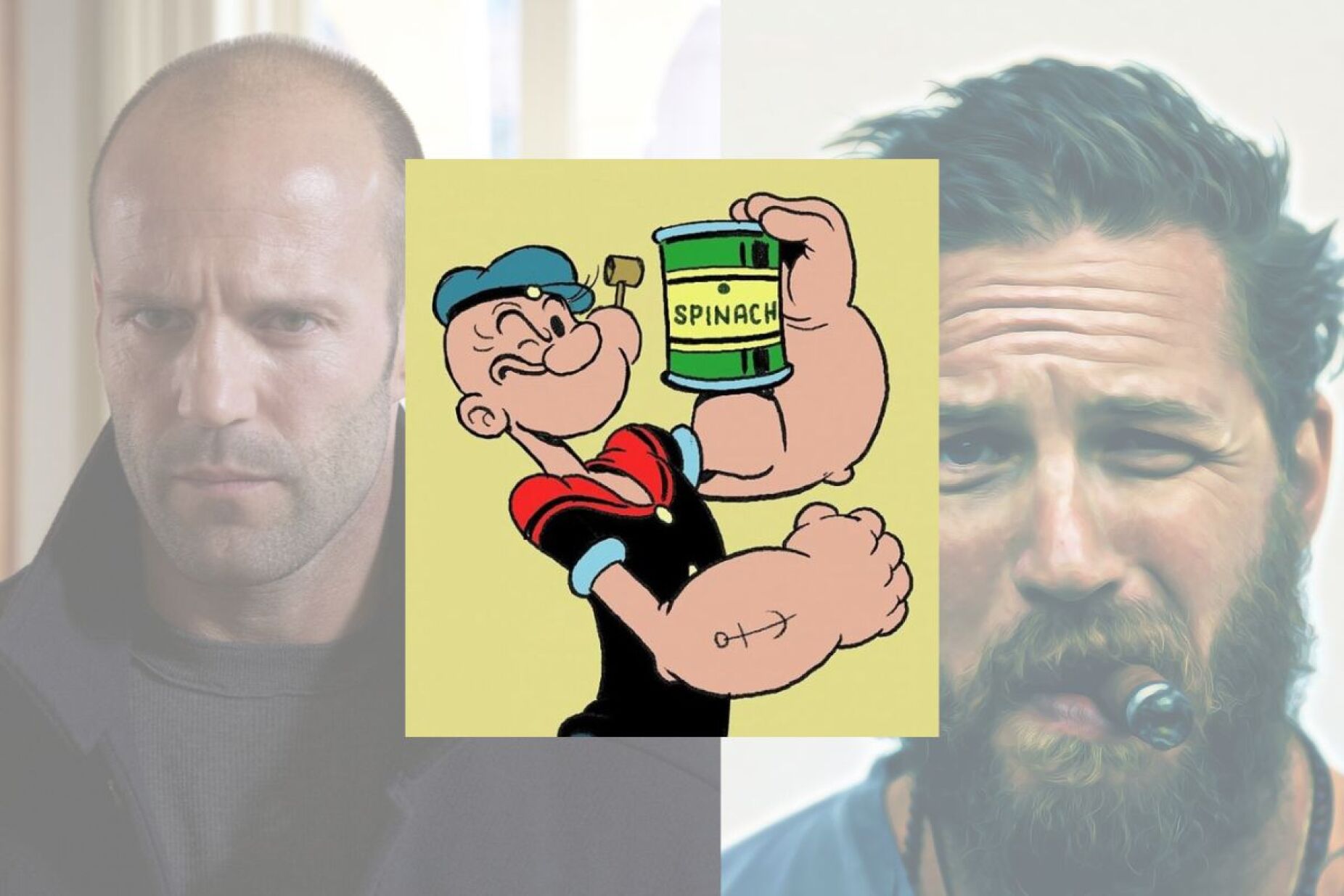 Jason Statham ou Tom Hardy: Quem vai interpretar &ldquo;Popeye&rdquo; no cinema?