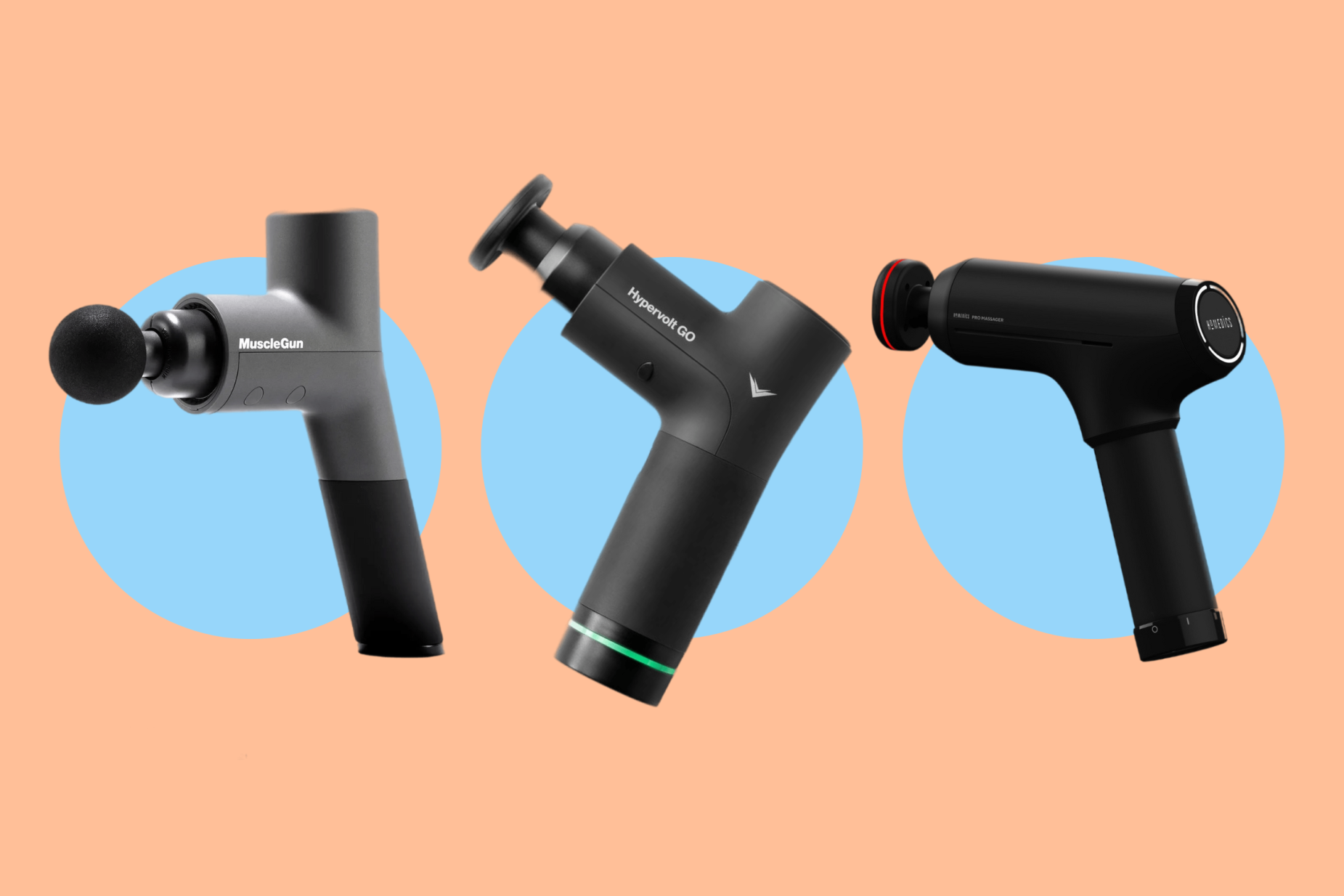 Pistolas de massagens: 5 modelos que deve mesmo experimentar