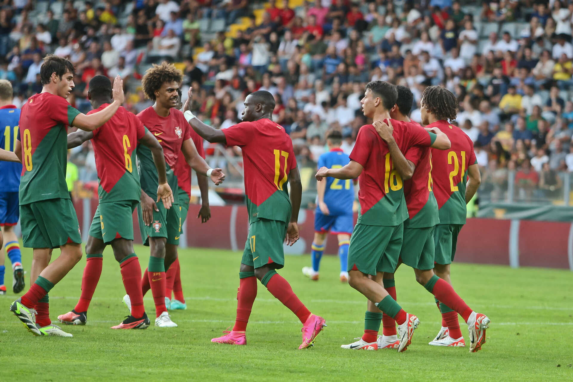 Portugal goleia Bielorrússia e lidera qualificação para o Euro sub-21