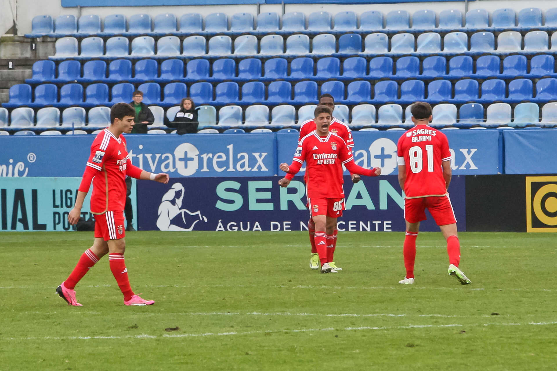 Benfica B Vence Em Casa Do Feirense Com Bis De Gustavo Varela