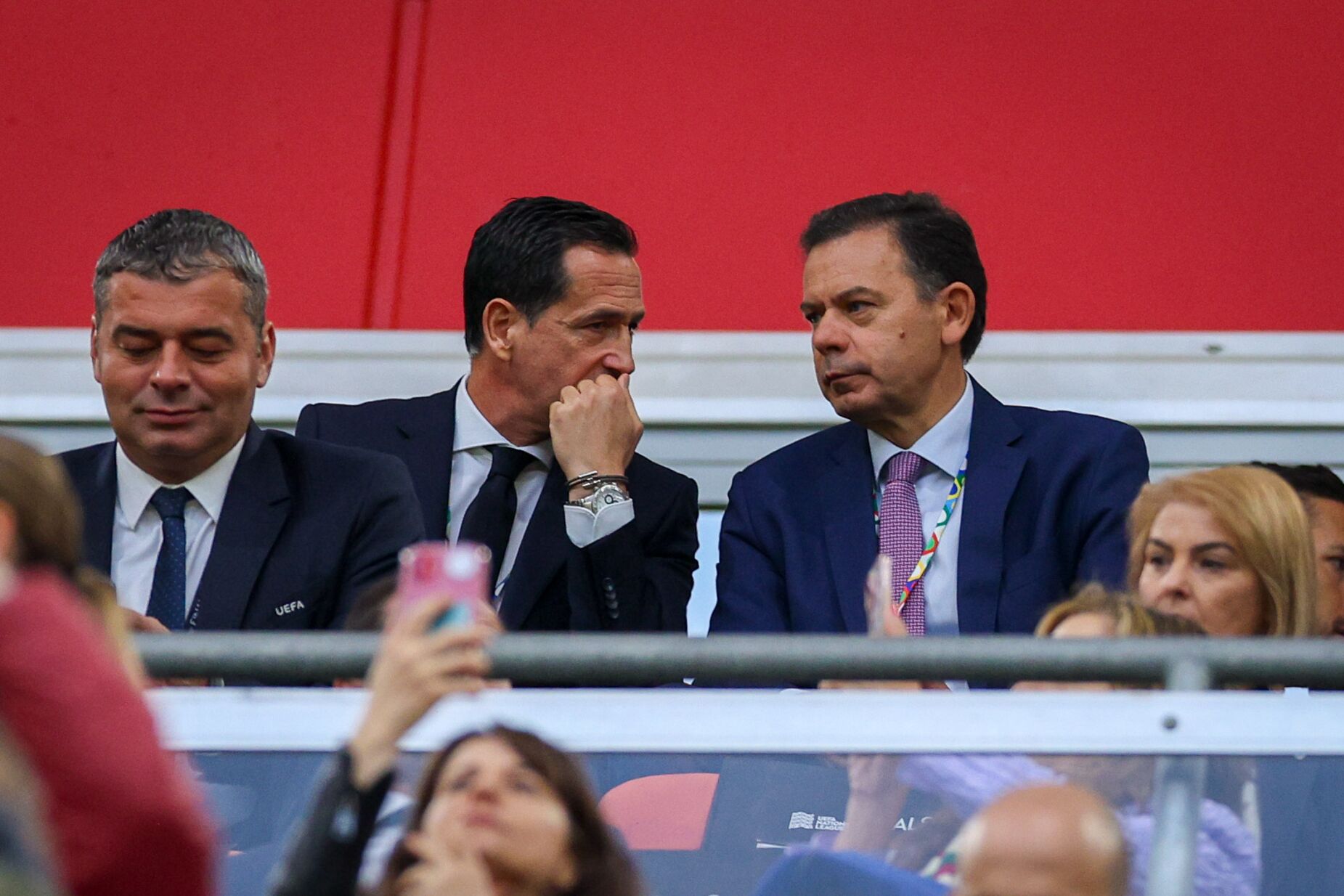 Pedro Proença anuncia morte de adepto durante a final e aborda futuro de Roberto Martínez