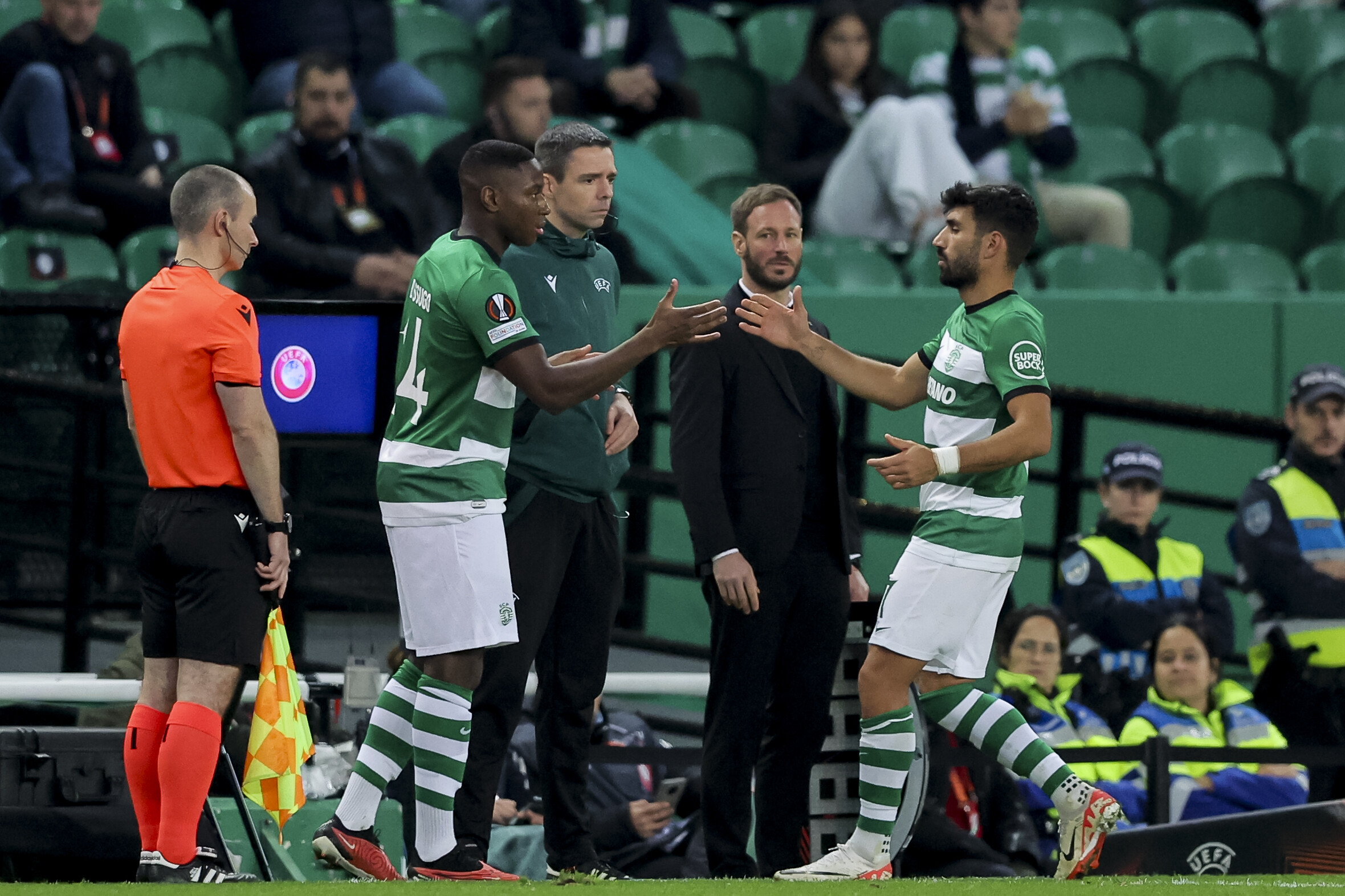 Diomande e Geny Catamo falham cinco jogos do Sporting, a começar