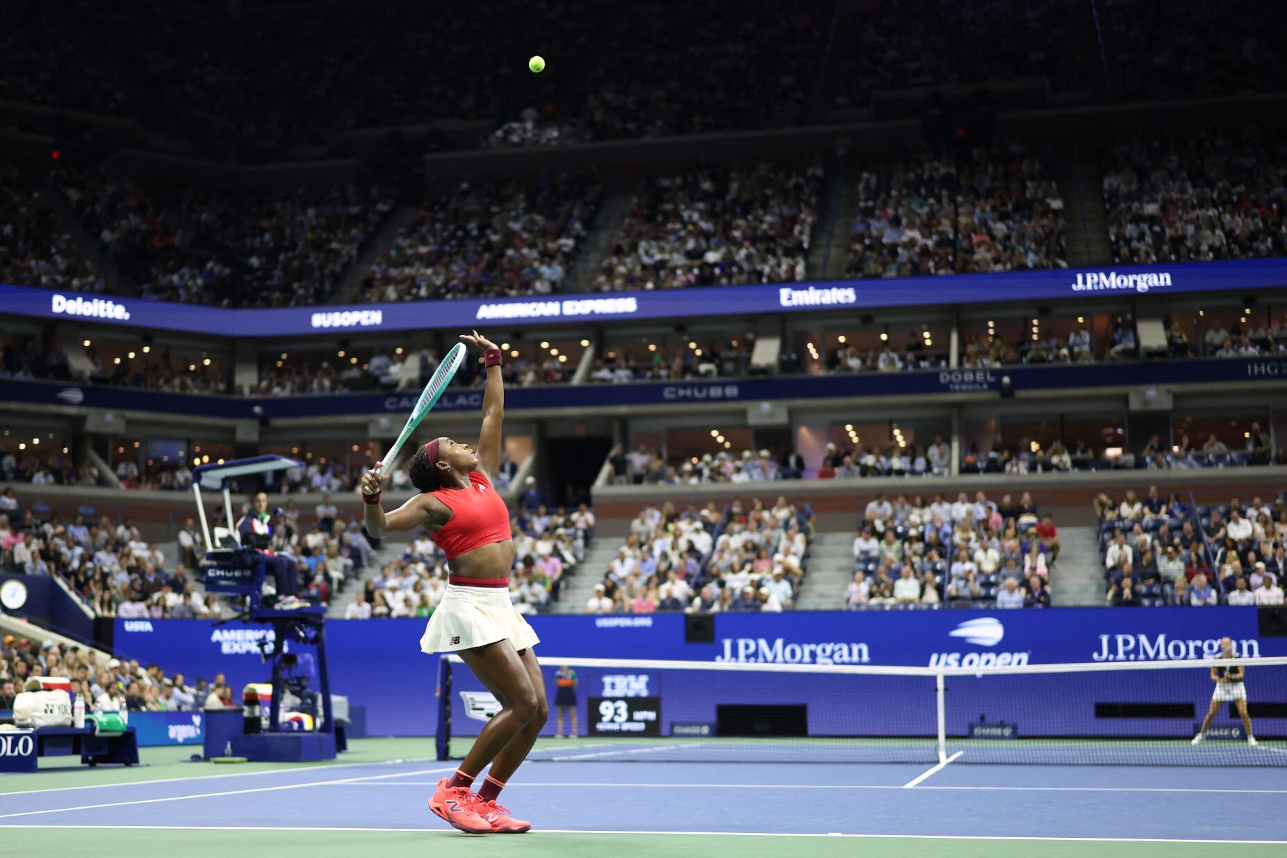 Coco Gauff venceu Donna Vekic na segunda ronda do US Open