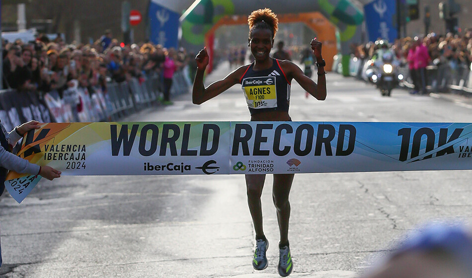 Agnes Jebet Ngetich bate recorde absoluto dos 10 km, Rosa Mota do escalão