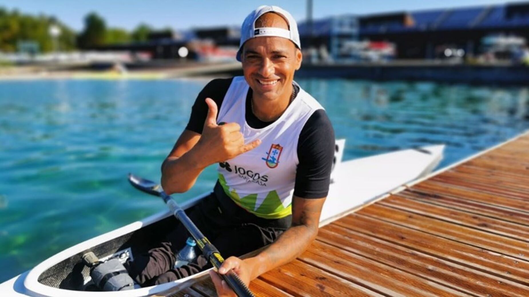 Alex Santos quinto na classe adaptada de KL1 nos Europeus de canoagem