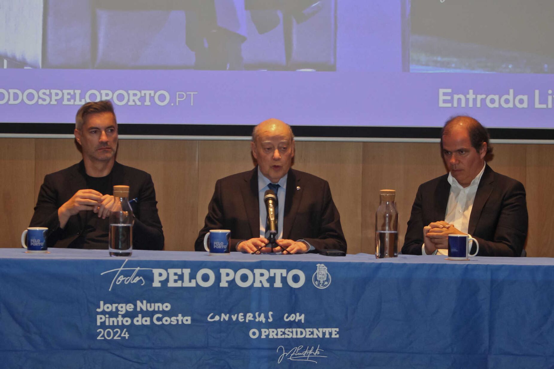Baía diz que Sérgio Conceição é alvo a abater: "Saí incompatibilizado com o mentor da campanha do André"