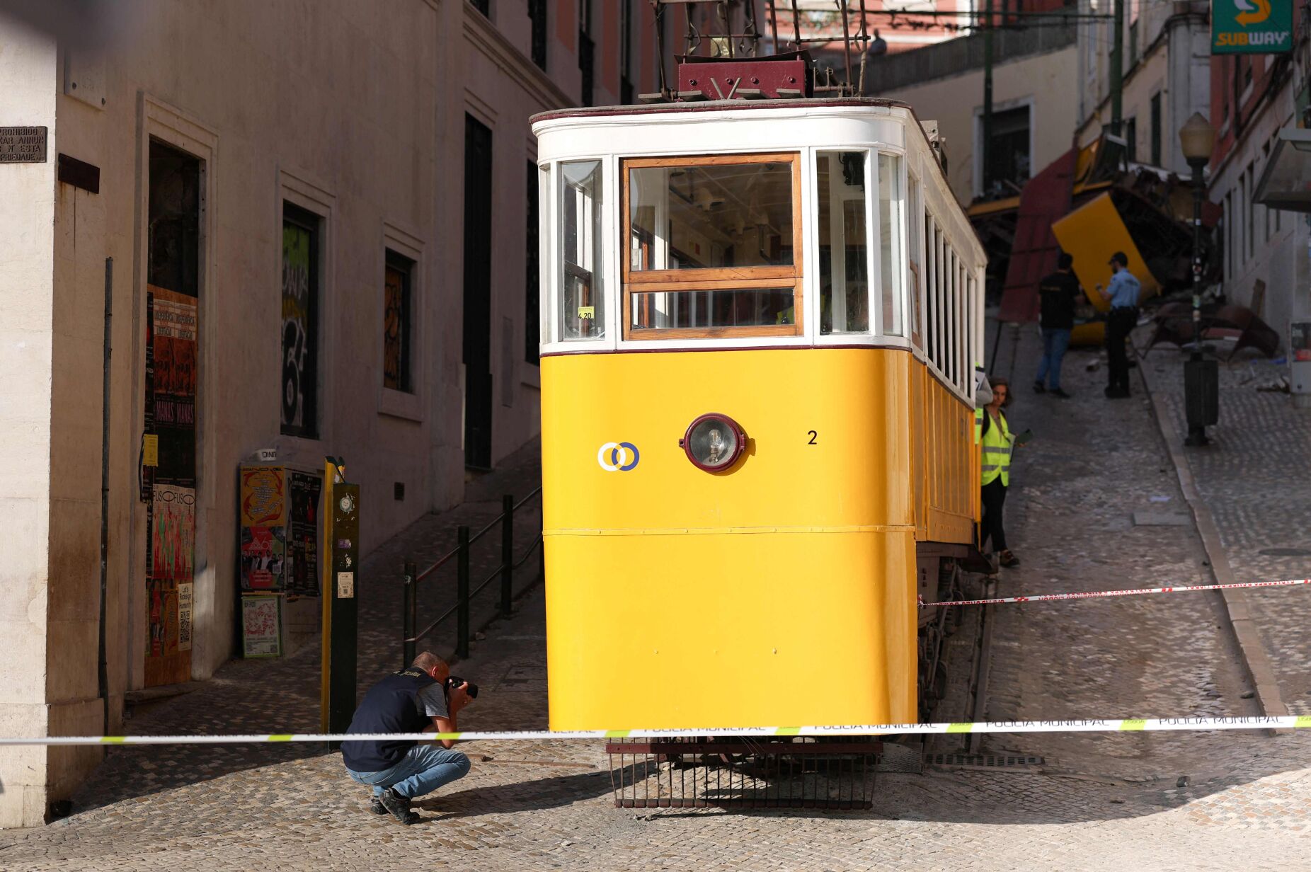 Elevador da Glória: embate ocorreu a "uma velocidade na ordem dos 60 Km/h"