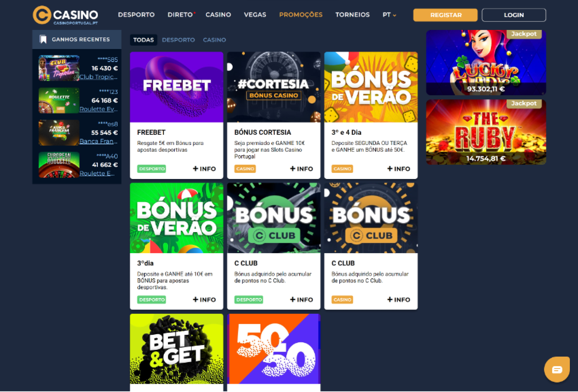 Jogos Casino Portugal: Faça as suas apostas em dezembro 2023