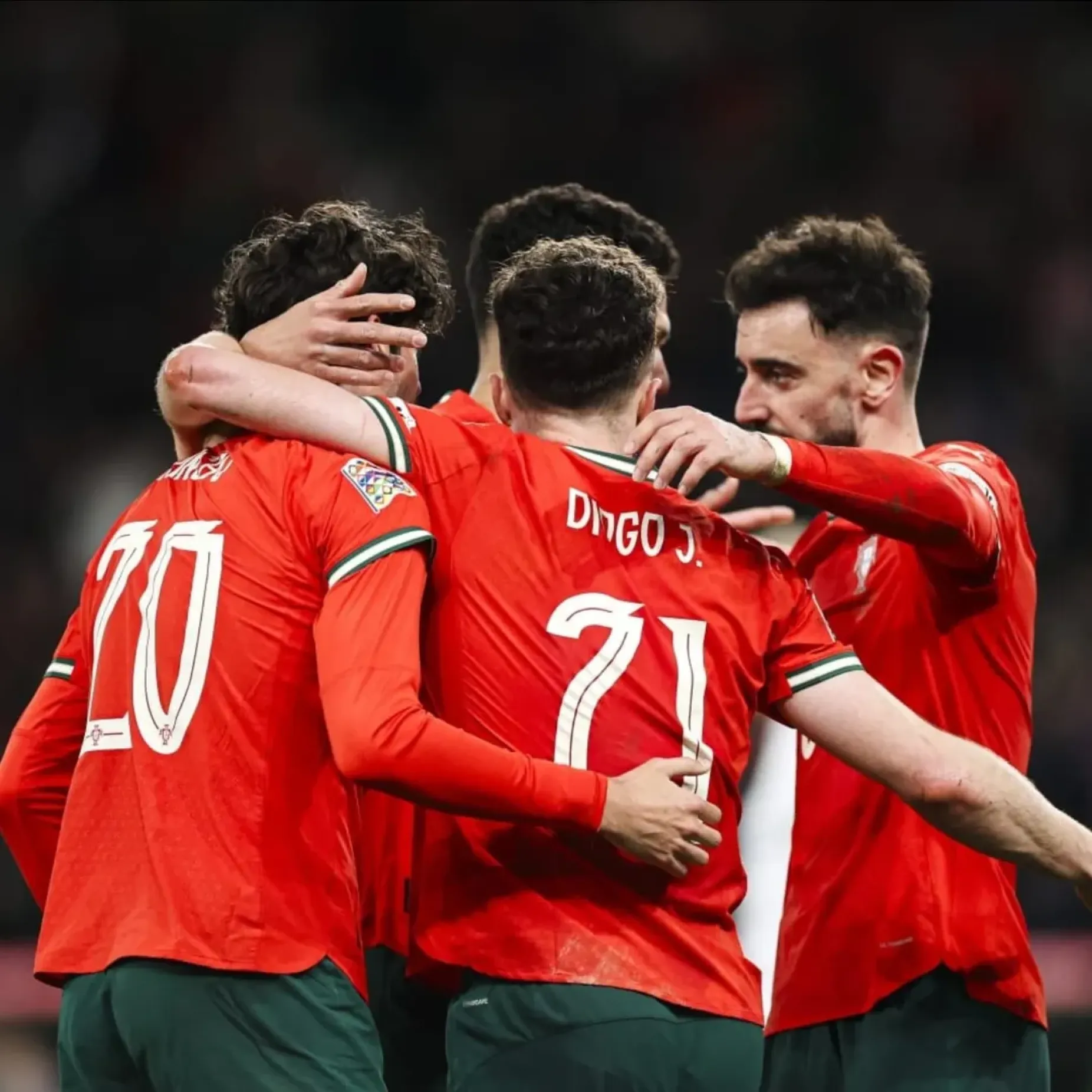 Minuto de silêncio por Diogo Jota e Jorge Costa antes do Arménia-Portugal