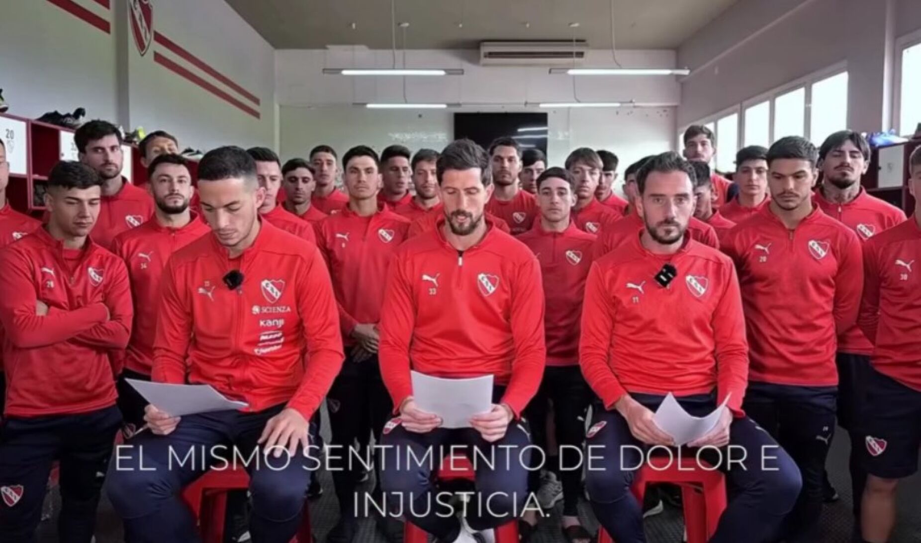 Plantel do Independiente lamenta afastamento da Sul-Americana: "Dor e injustiça"