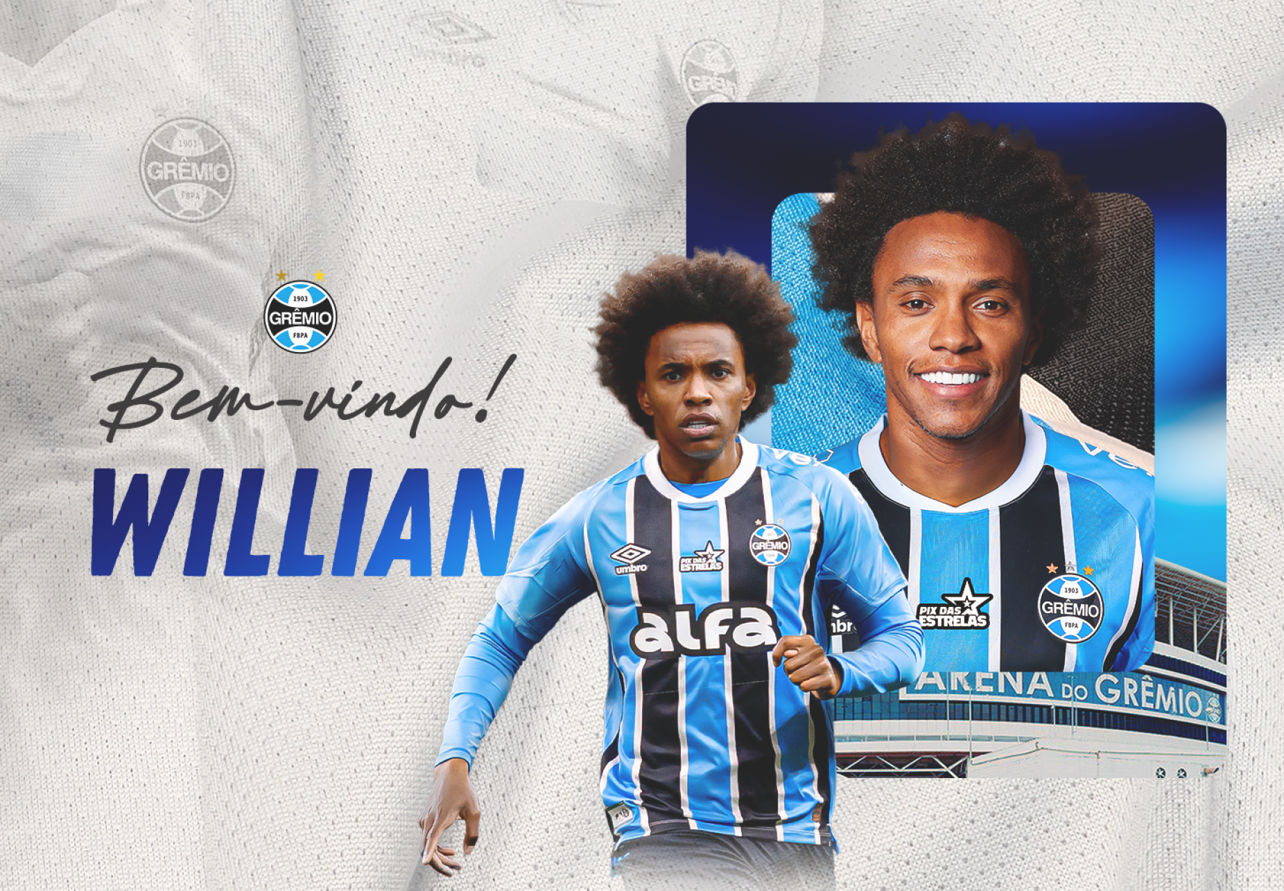 Oficial: Willian volta ao Brasil aos 37 anos