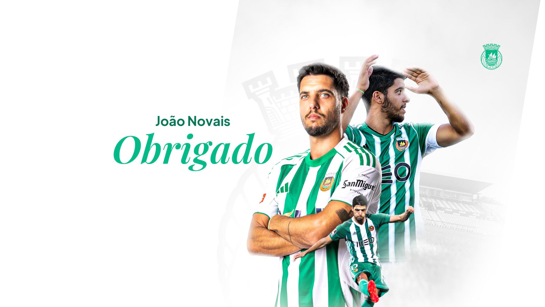 Rio Ave oficializa a saída de João Novais: "Honrou a camisola"