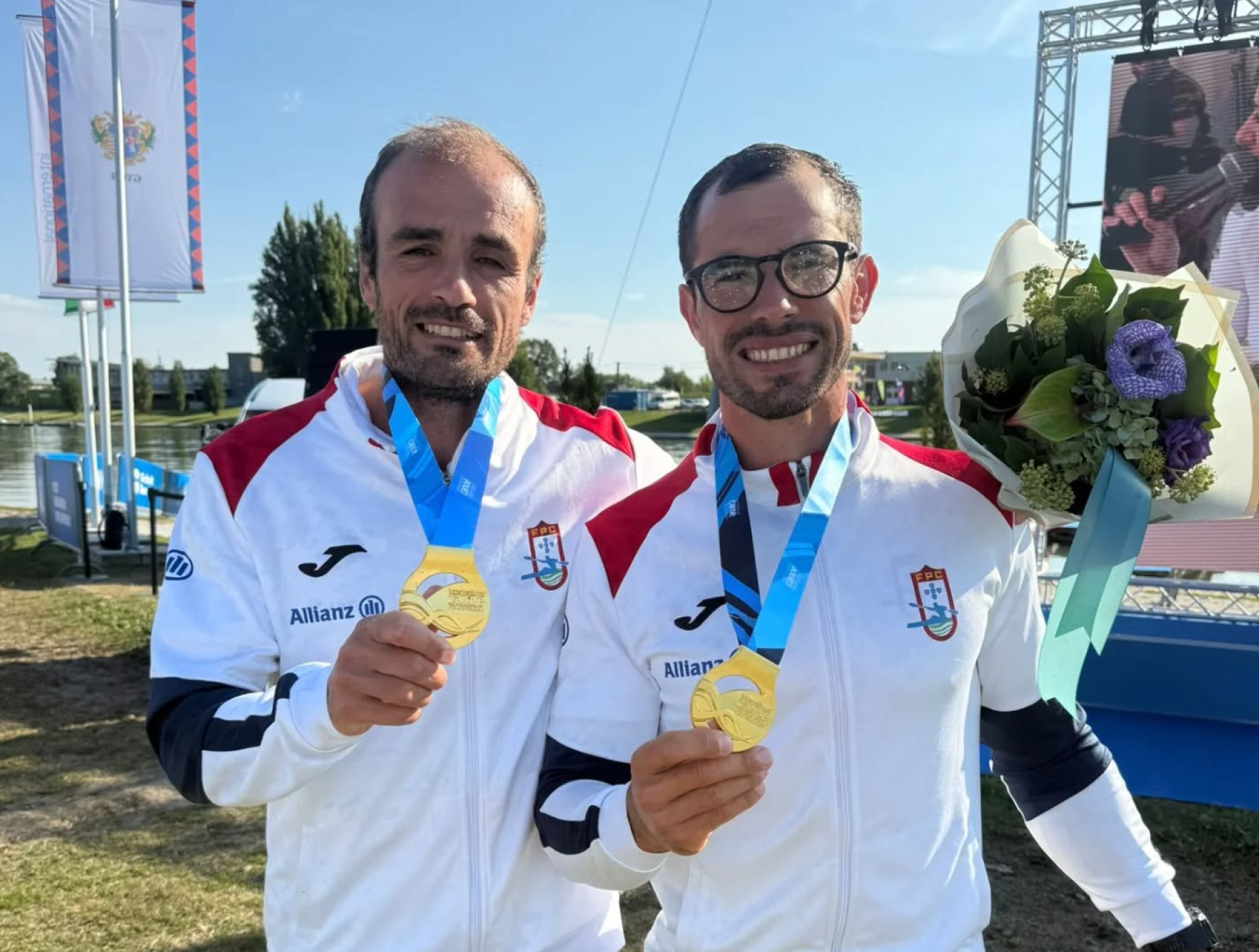 José Ramalho e Fernando Pimenta tetracampeões do Mundo de K2 maratonas