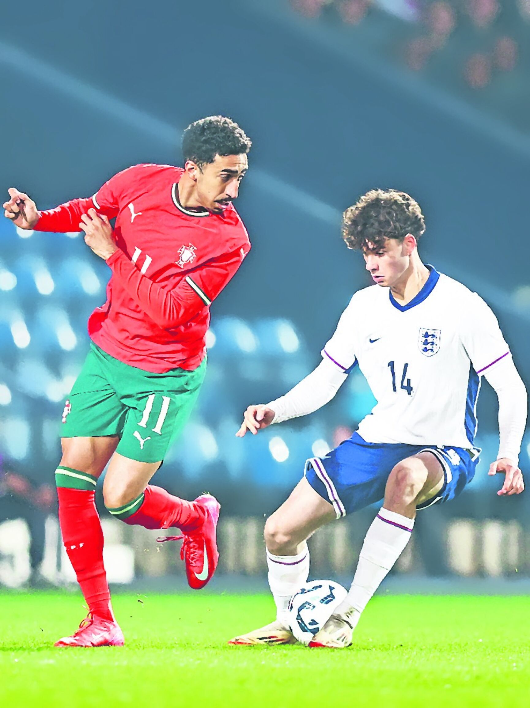 Seleção portuguesa de sub-21 volta a perder em jogo de preparação para o Europeu