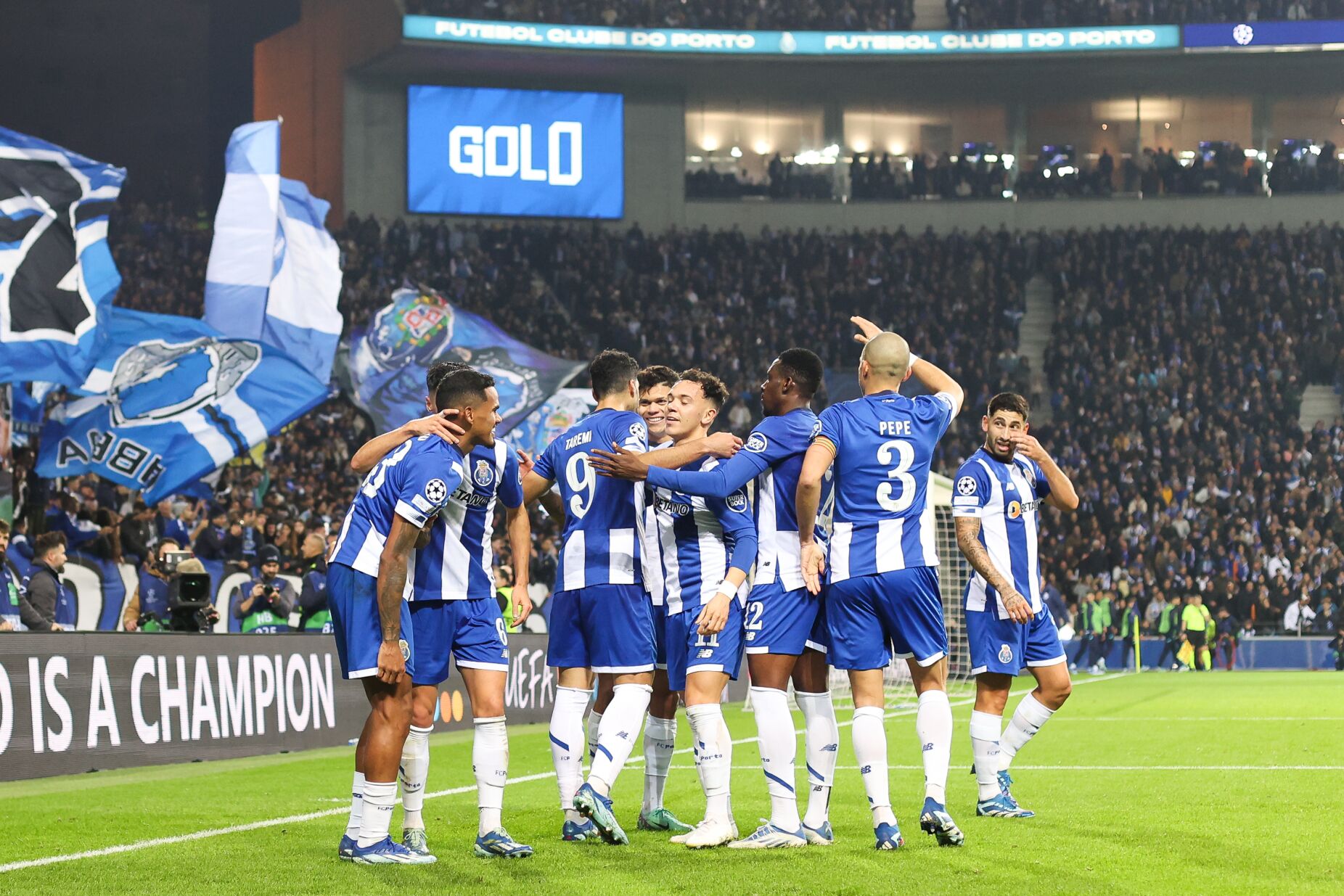 FC Porto foi o quinto ataque mais concretizador da fase de grupos