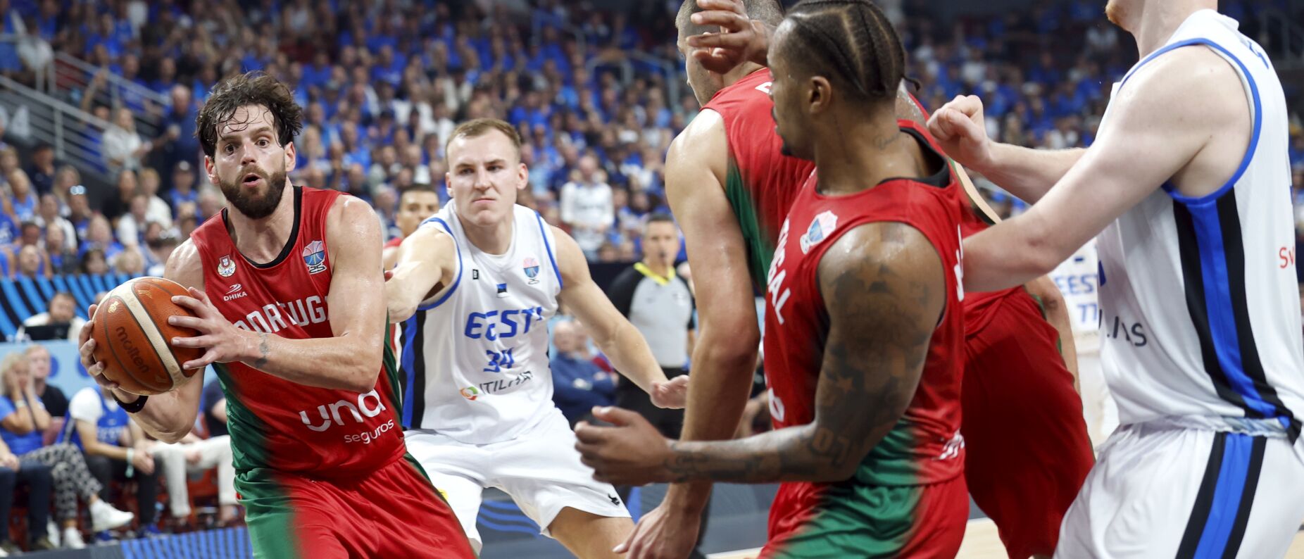 História em Riga: Portugal supera a Estónia e apura-se para os oitavos de final do EuroBasket