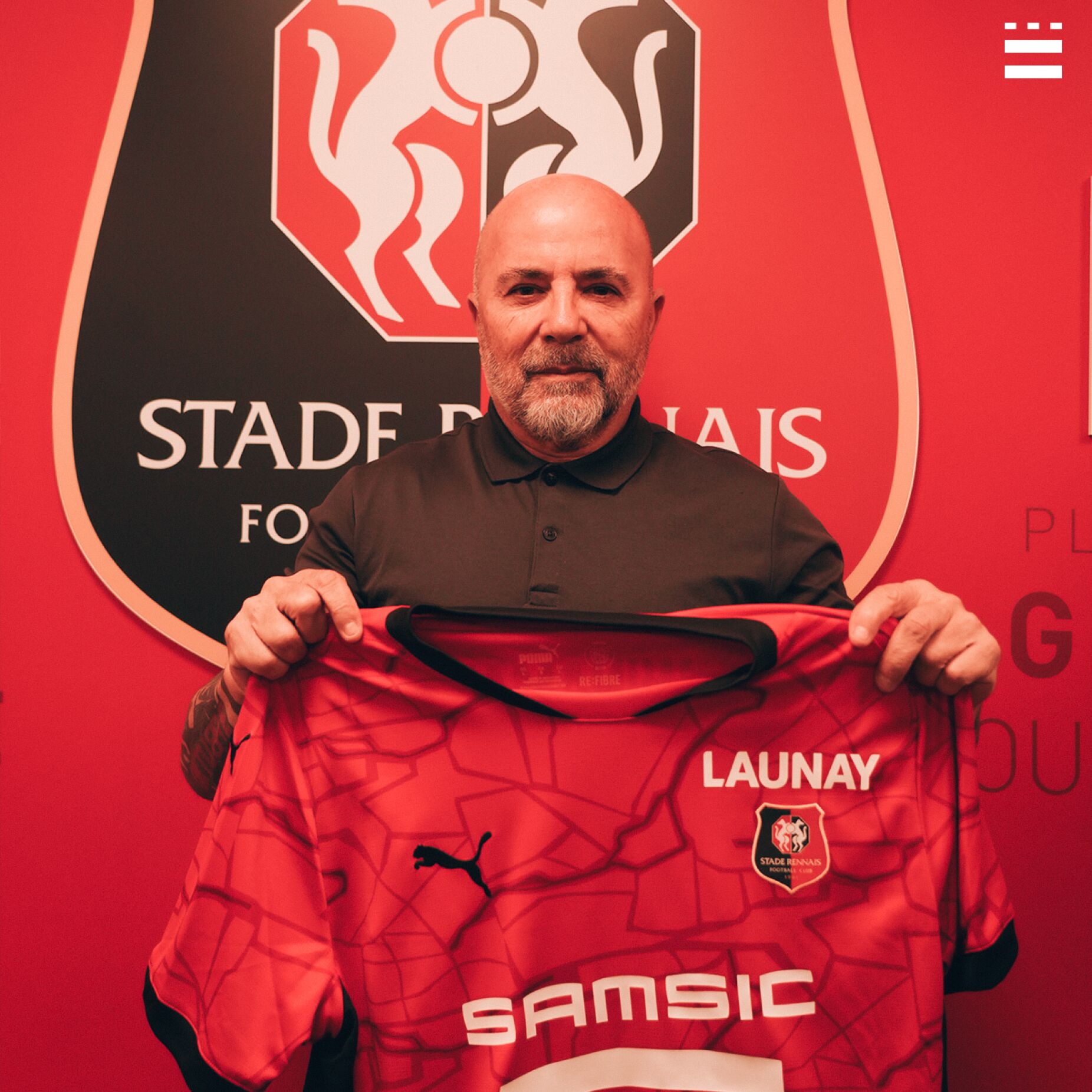 Rennes anuncia Jorge Sampaoli como novo treinador