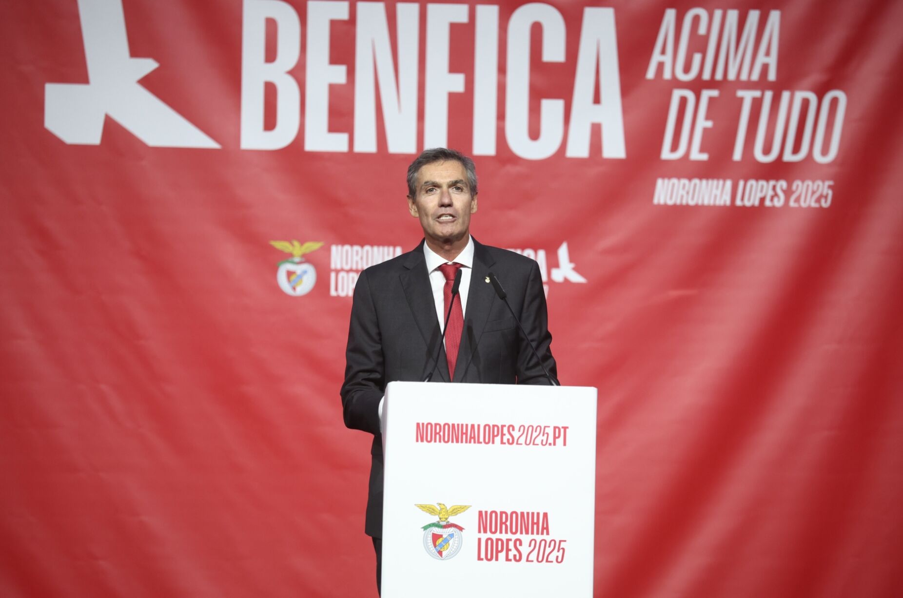 Noronha Lopes promete regresso do "comboio à Benfica"