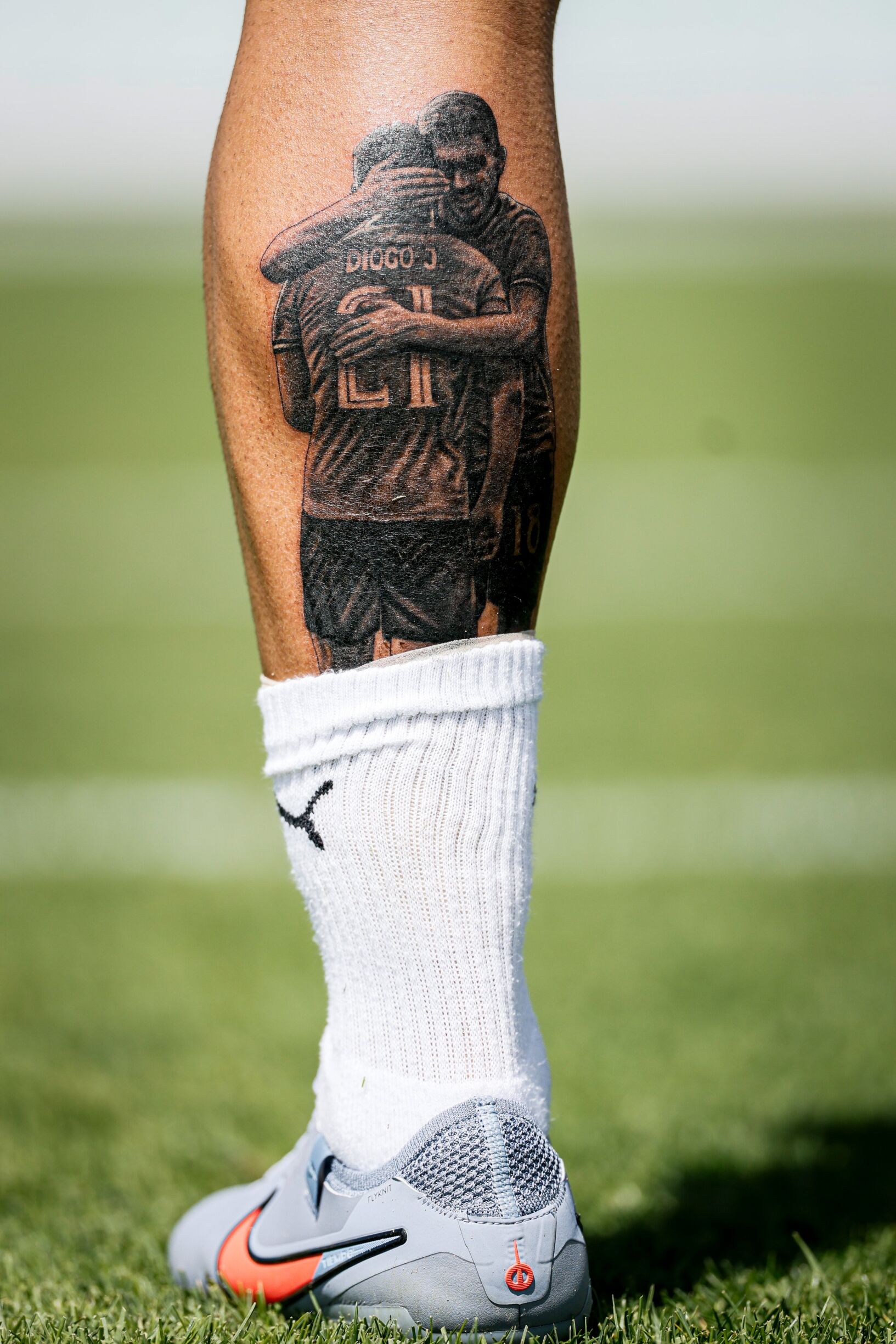 Rúben Neves e a tatuagem para Diogo Jota: "É uma forma de o trazer para mim"
