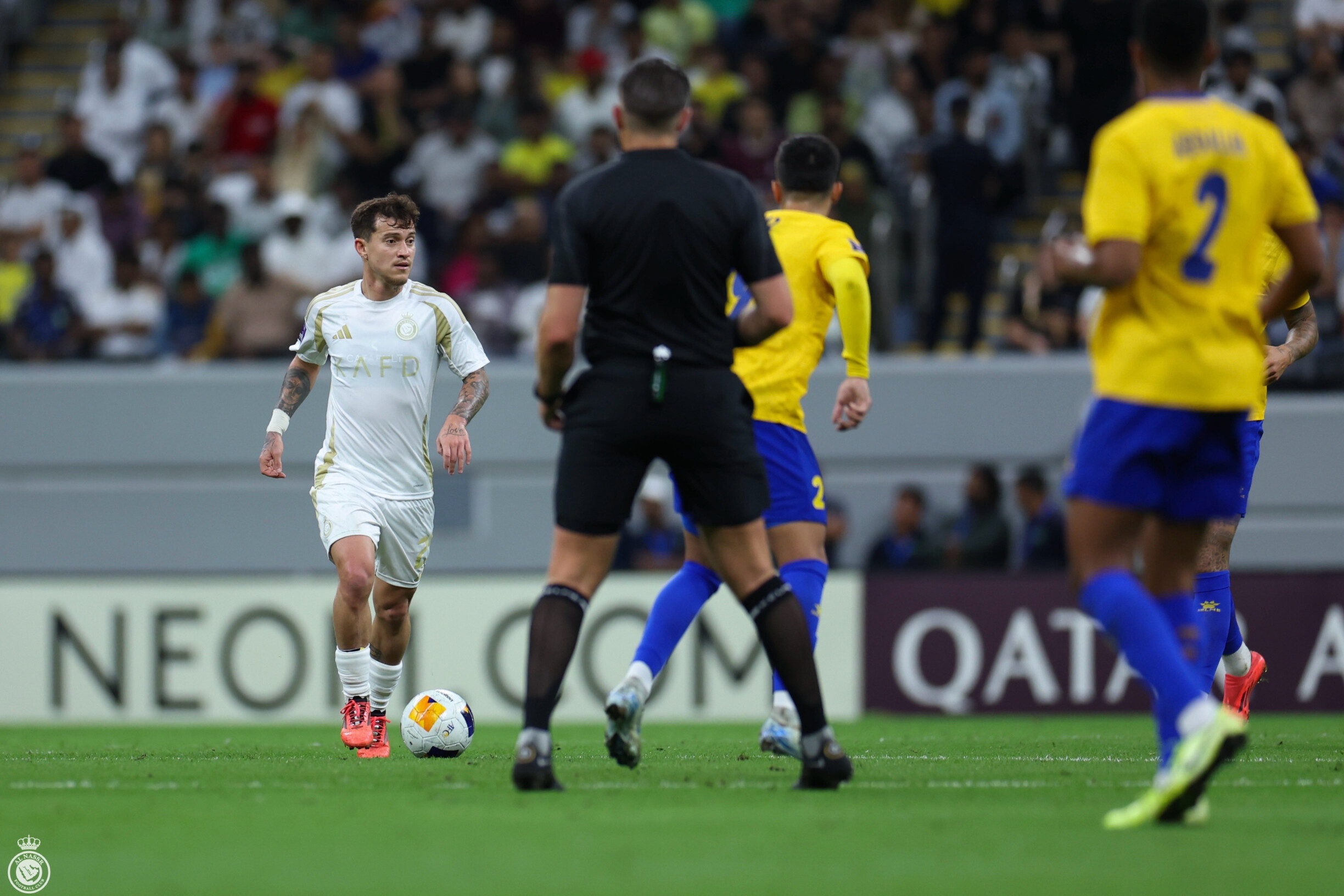 أوتافيو يمرر للهدف الثاني لصالح النصر في دوري أبطال آسيا. شاهد الآن