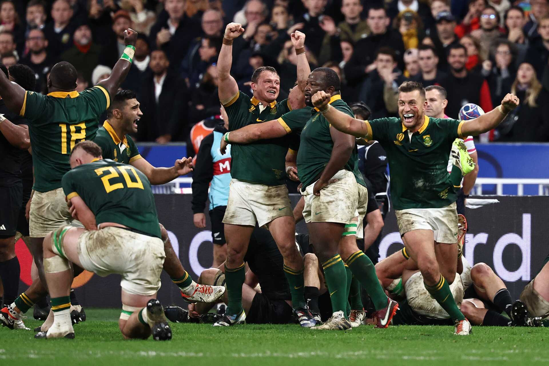 Rugby: terceiro título mundial para África do Sul