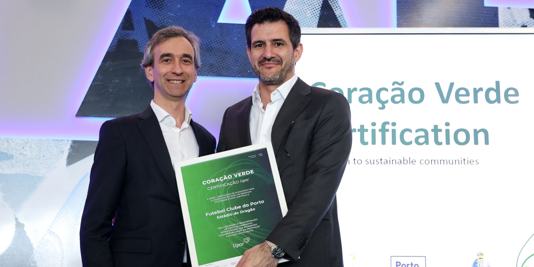 Estádio do Dragão distinguido com certificado de sustentabilidade