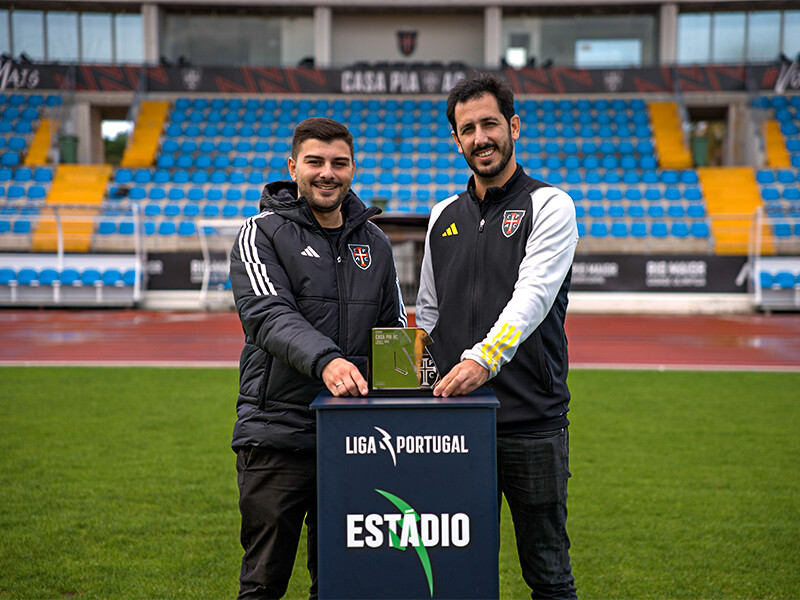 Casa Pia premiado pela Liga pelas melhorias na casa emprestada