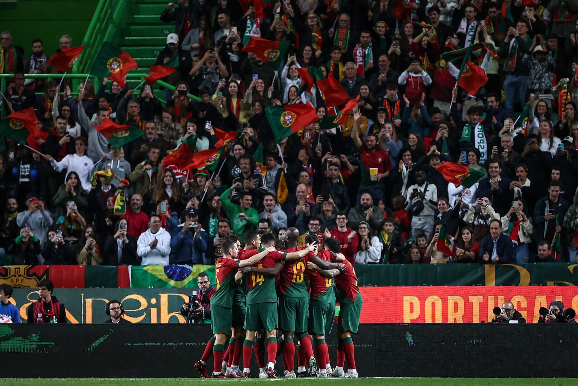 Portugal frente a Turquia, Chéquia e vencedor do playoff C na fase de