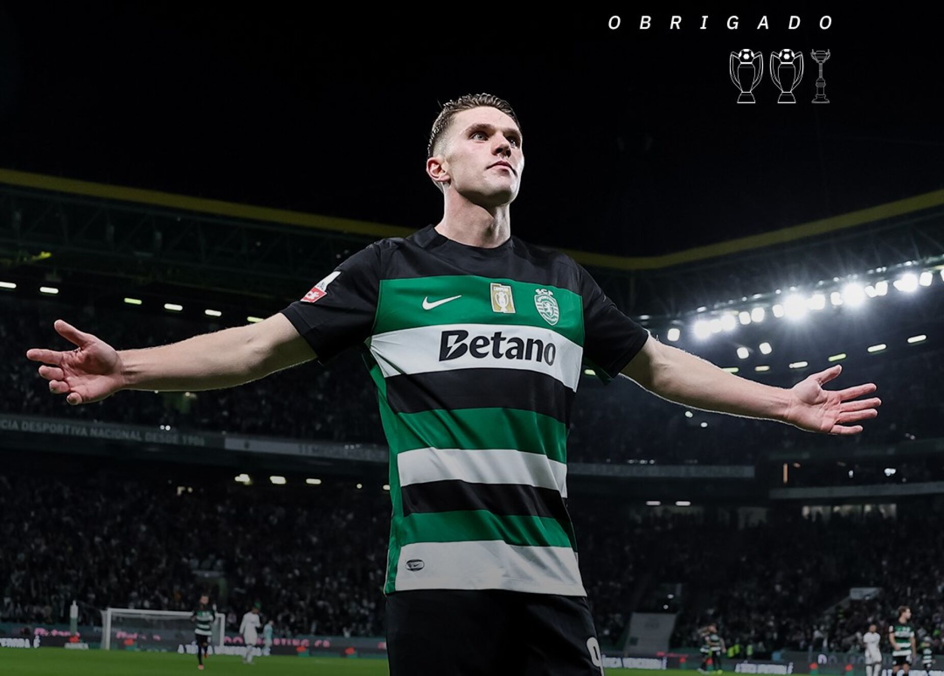 Gyokeres, melhor jogador da I Liga, em bom português: "Adoro-vos a todos"