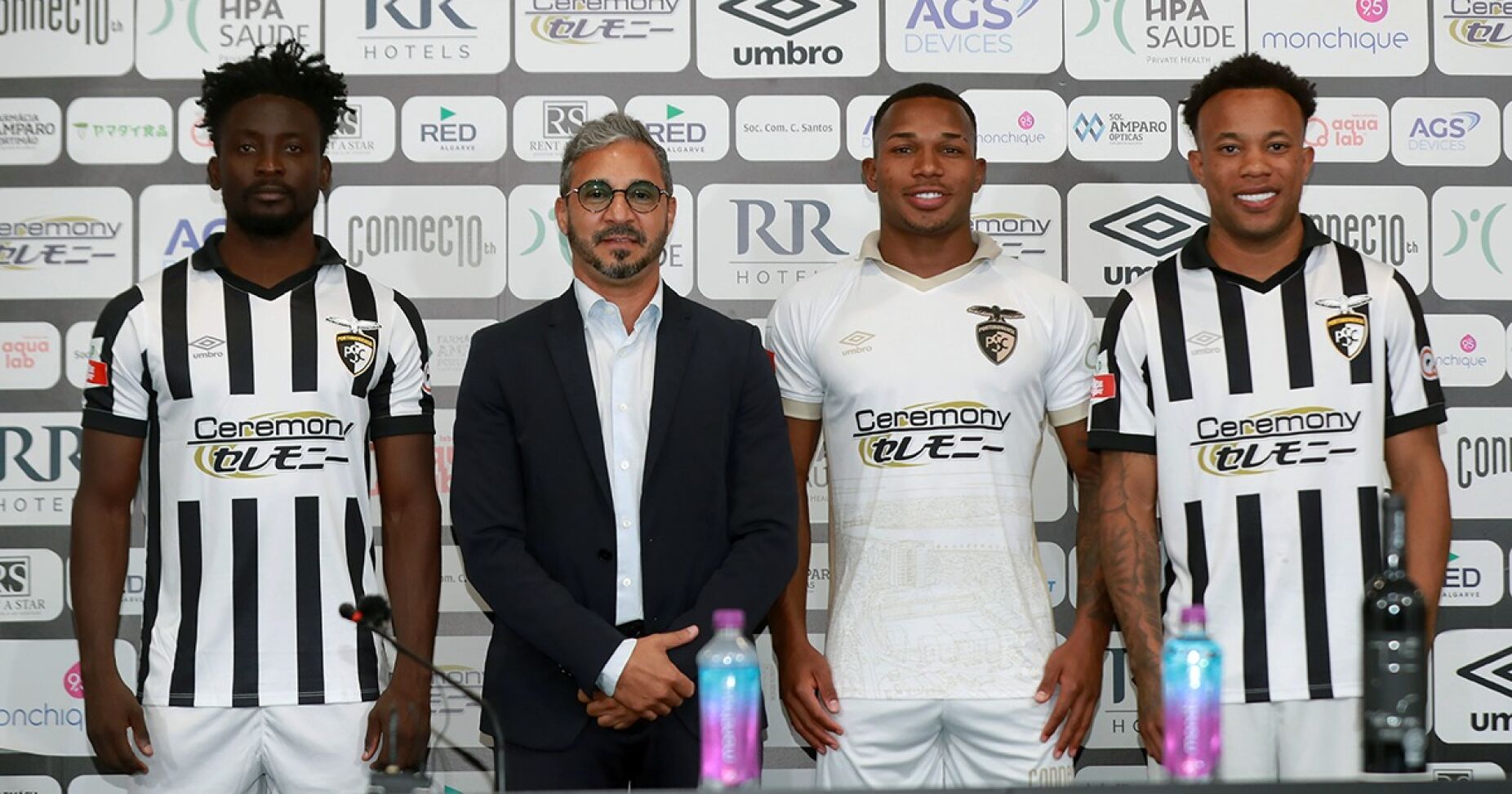 Mo Dauda e Mateus Santos assinam até 2027 pelo Portimonense