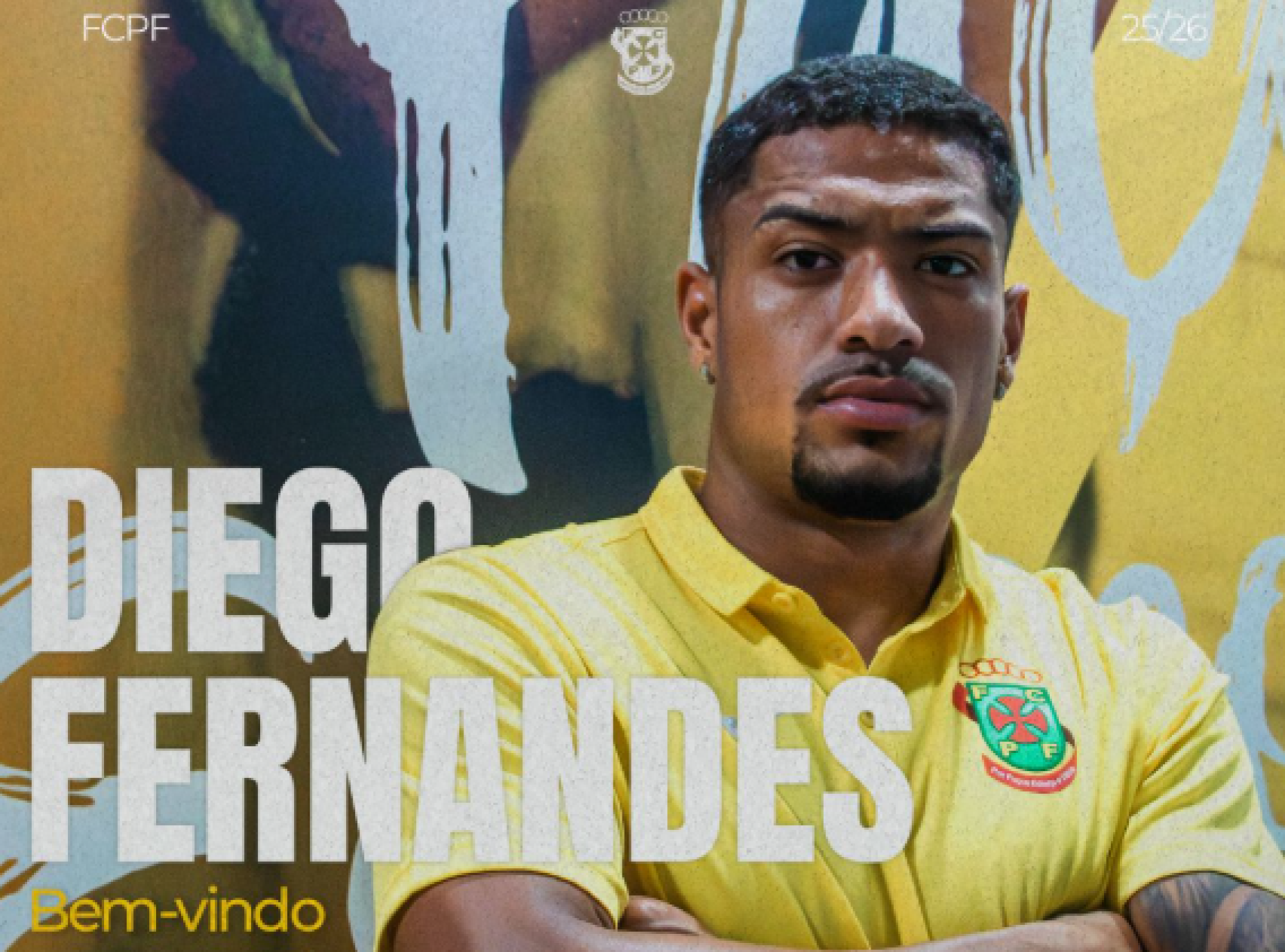 Diego Fernandes é cara nova para o ataque do Paços de Ferreira