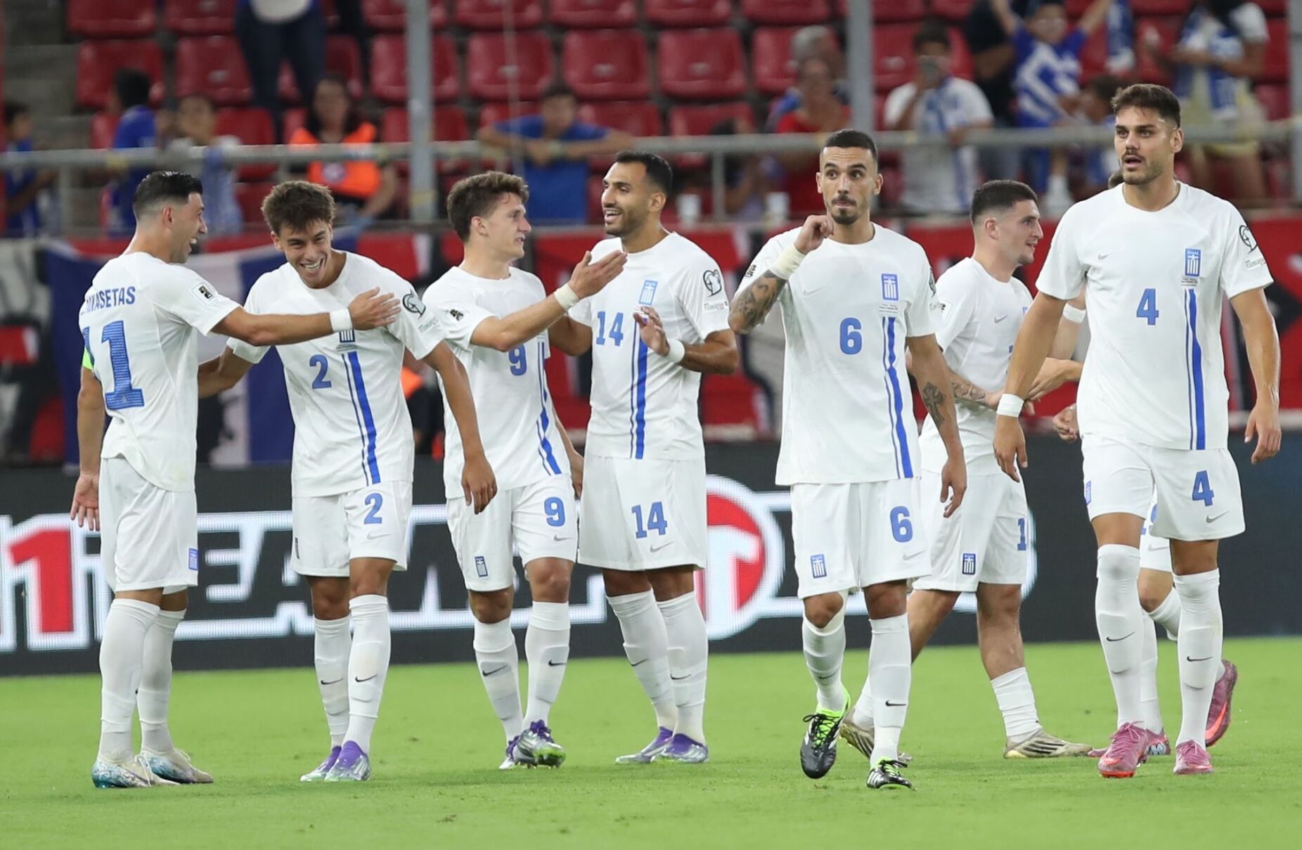 Pavlidis e Vagiannidis em quatro golos da Grécia. Ora veja