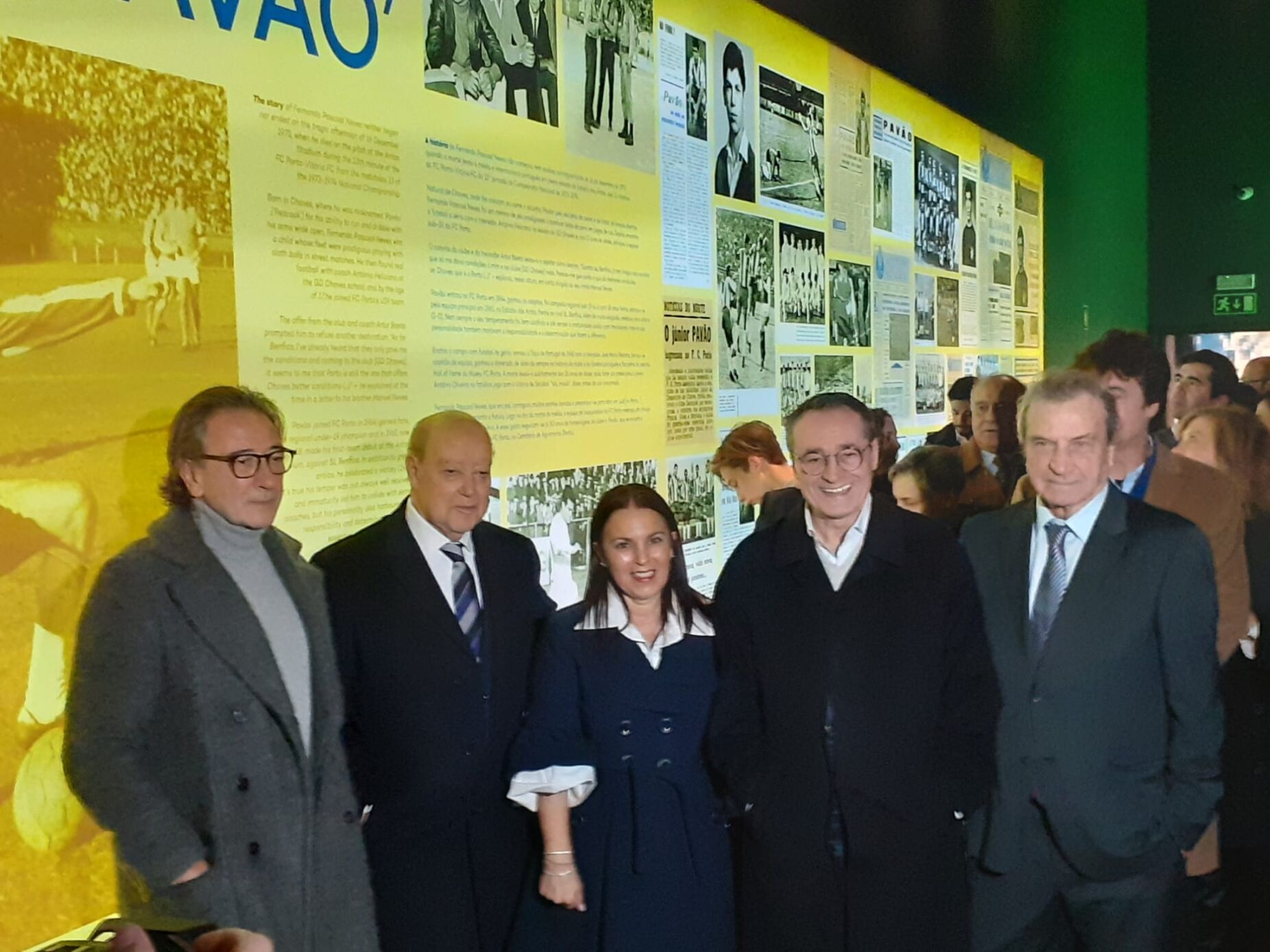 Pinto da Costa na homenagem a Pavão: "Uma vitória na segunda-feira será em memória de todos"