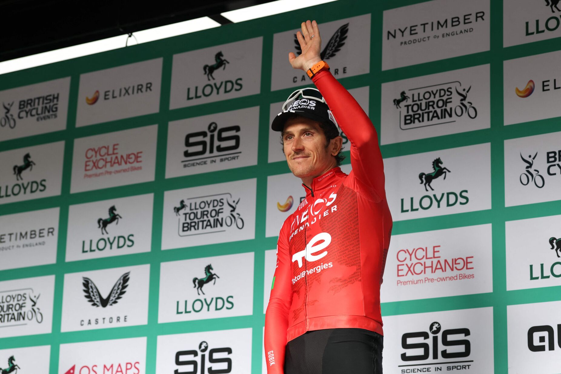 Geraint Thomas: "Estava a engasgar-me enquanto pedalava, foi estranho"