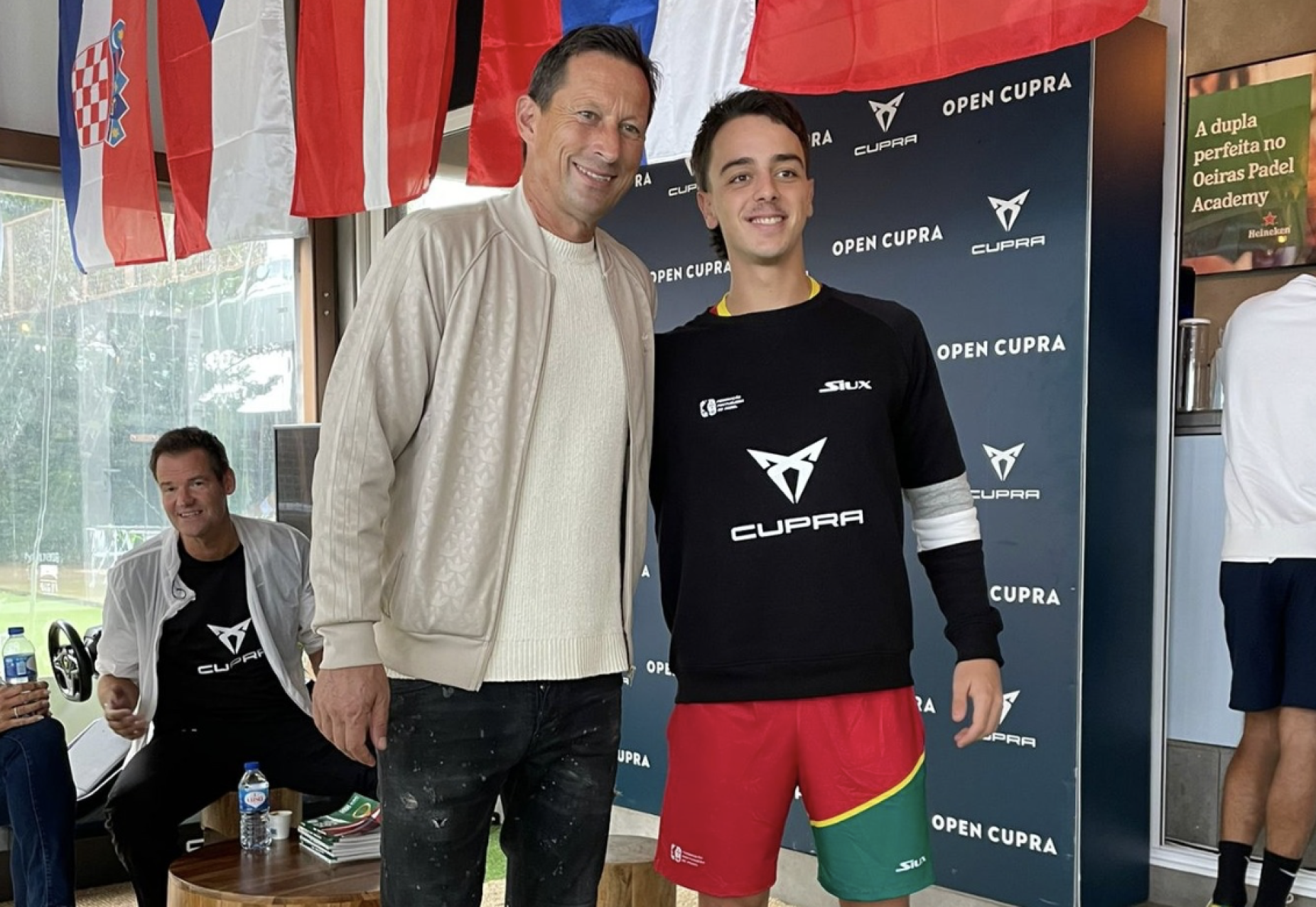 Portugal de bronze na estreia do padel nos Jogos Europeus