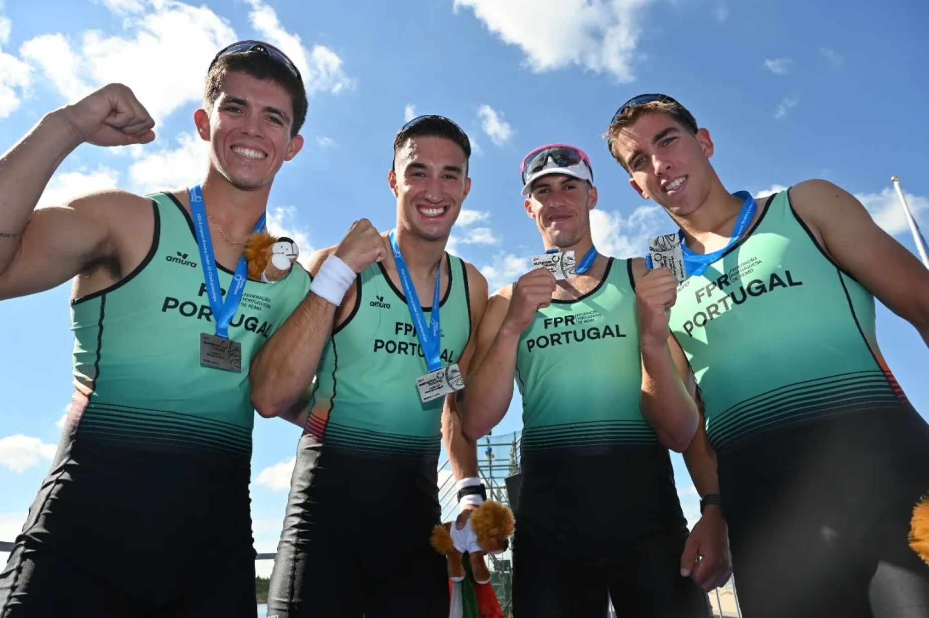 Quadriscull de Portugal medalha de prata nos Europeus sub-23 de remo