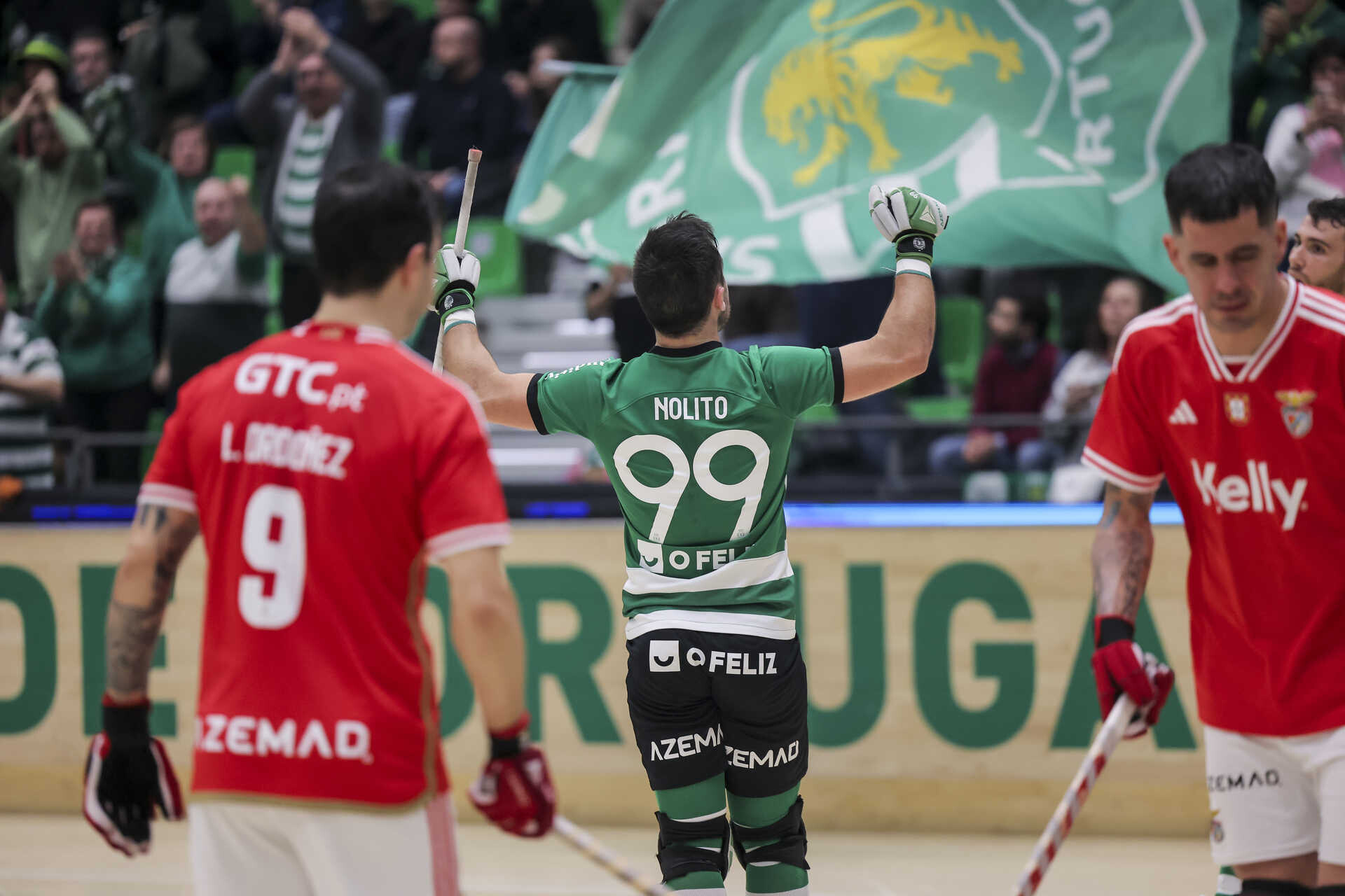 Jogo Louco Sporting Vence Benfica Na Liga Dos Campe Es De H Quei Em Patins