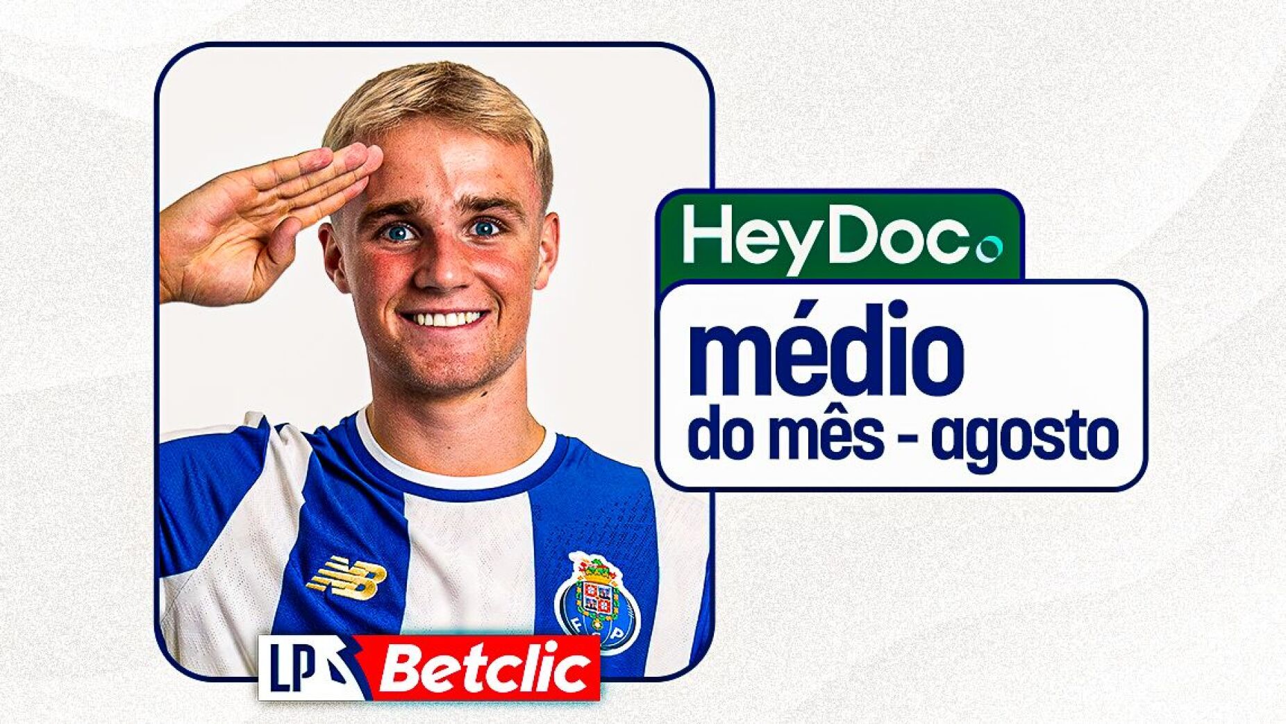 Acabado de chegar ao FC Porto, Froholdt é eleito Médio do Mês da I Liga