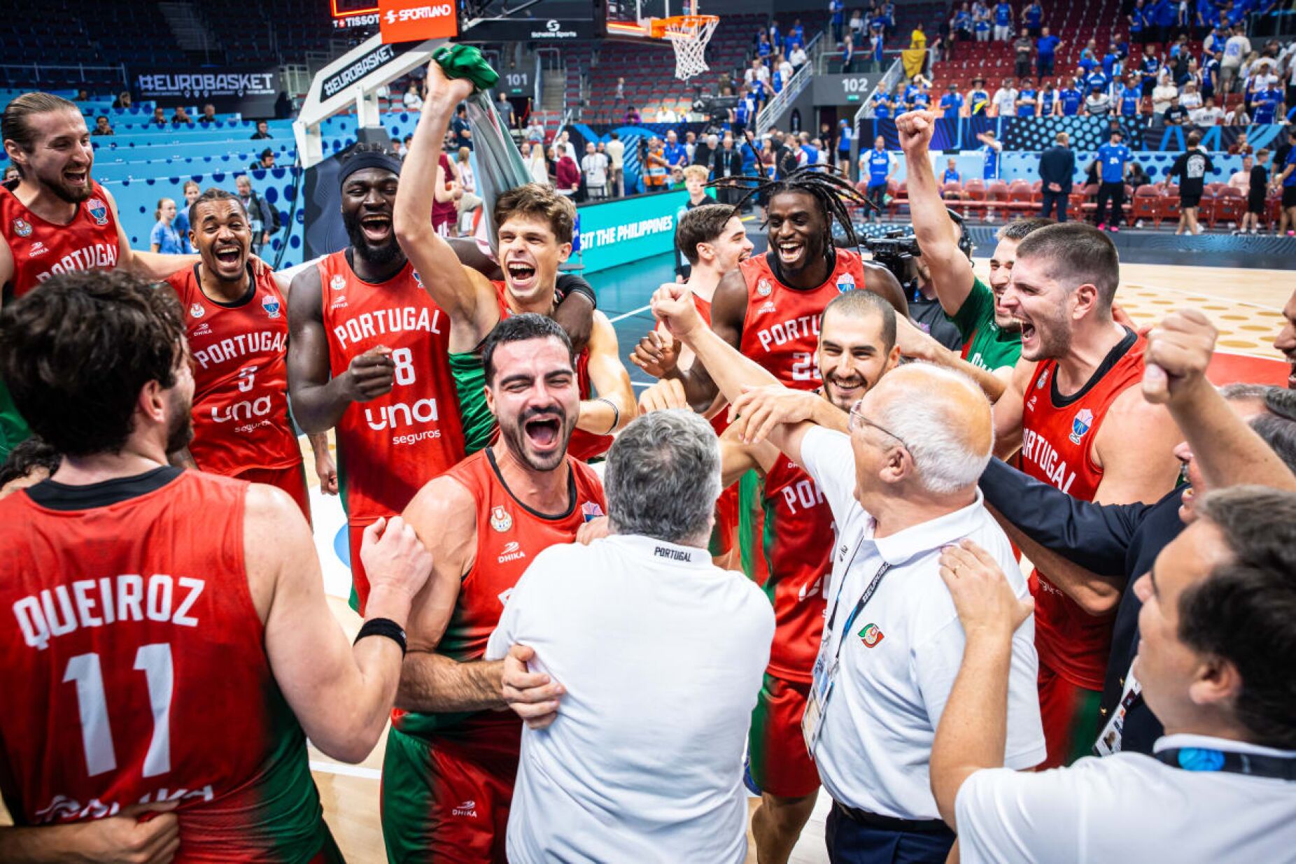 O dia em que uma equipa da NBA vibrou com o sucesso de Portugal no EuroBasket