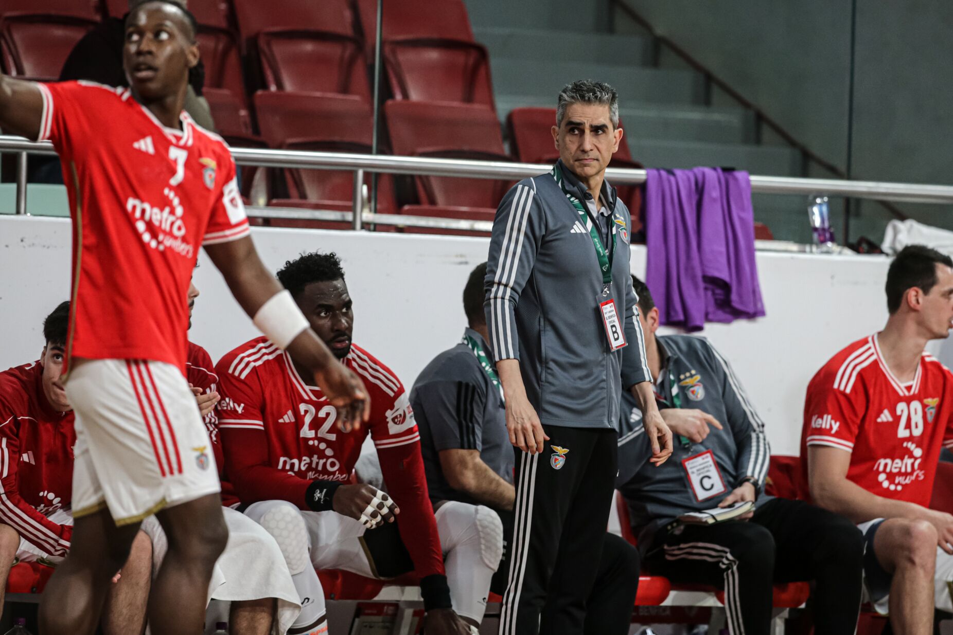 Jota González, treinador do Benfica: 