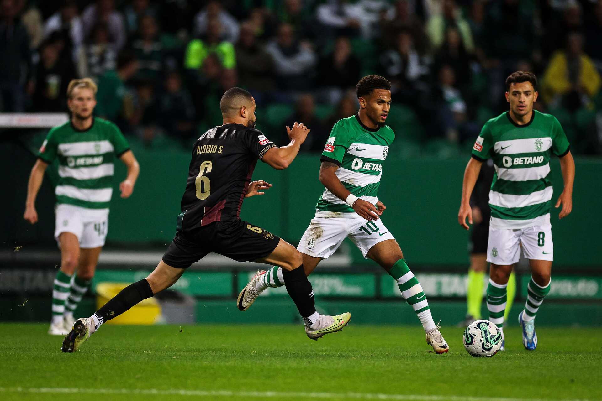 AO VIVO: Gyokeres faz o 1-0 para o Sporting em cima dos 45 minutos