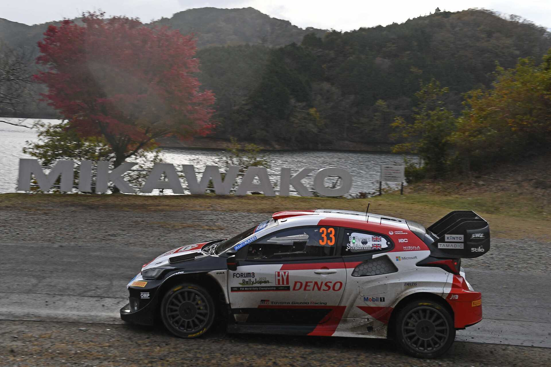 Elfyn Evans Vence Rali Do Japão Em Pódio Dominado Pela Toyota